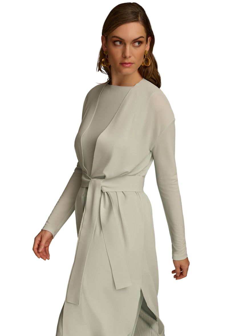 Womens Tie Waist Cardigan