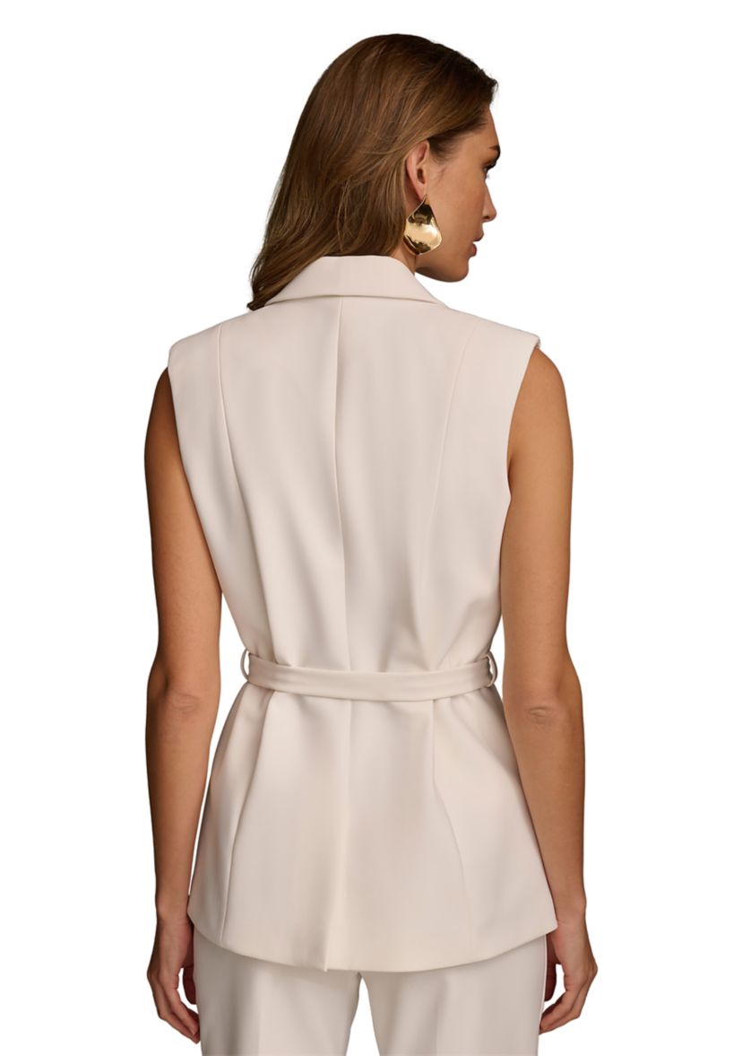 Womens Tie Waist Vest