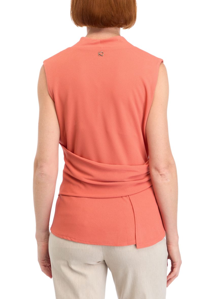 Womens V-Neck Peplum Blouse