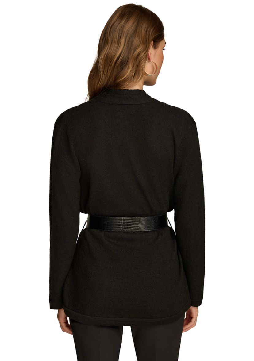Womens Belted Sweater