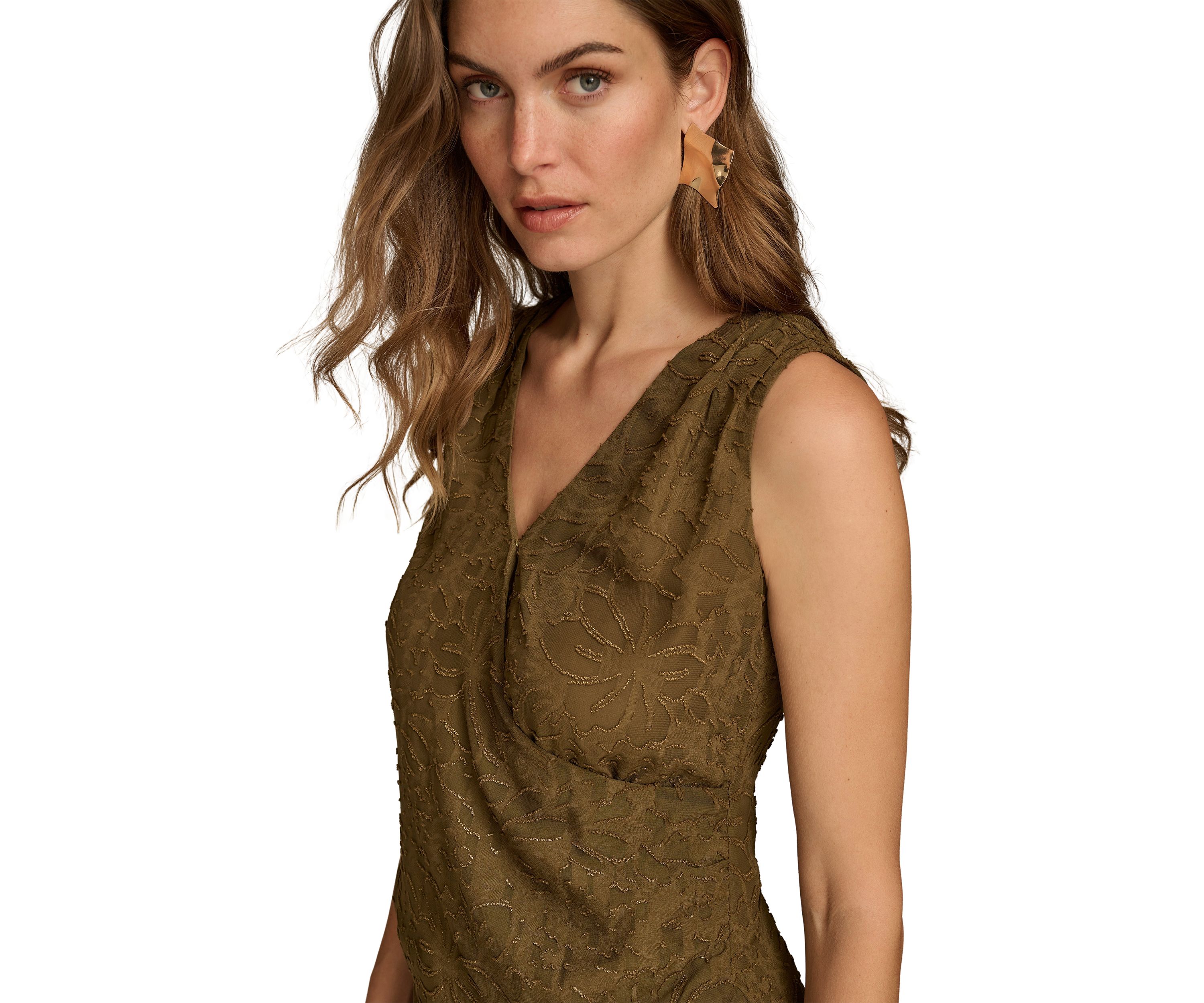Womens Sleeveless Novelty Blouse