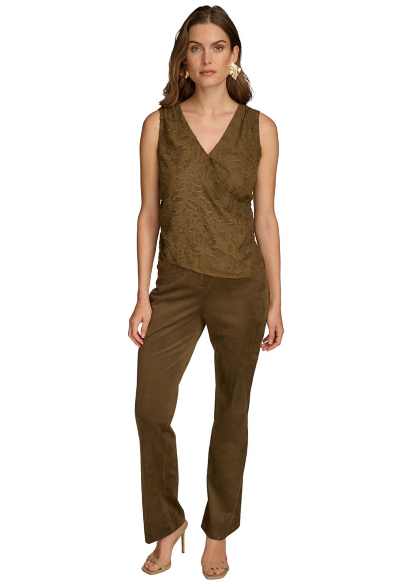 Womens Sleeveless Novelty Blouse