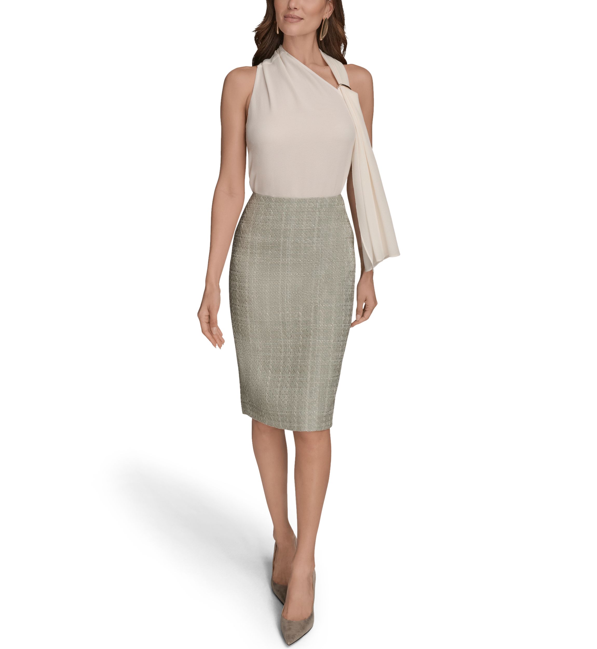 Womens Tweed Skirt 