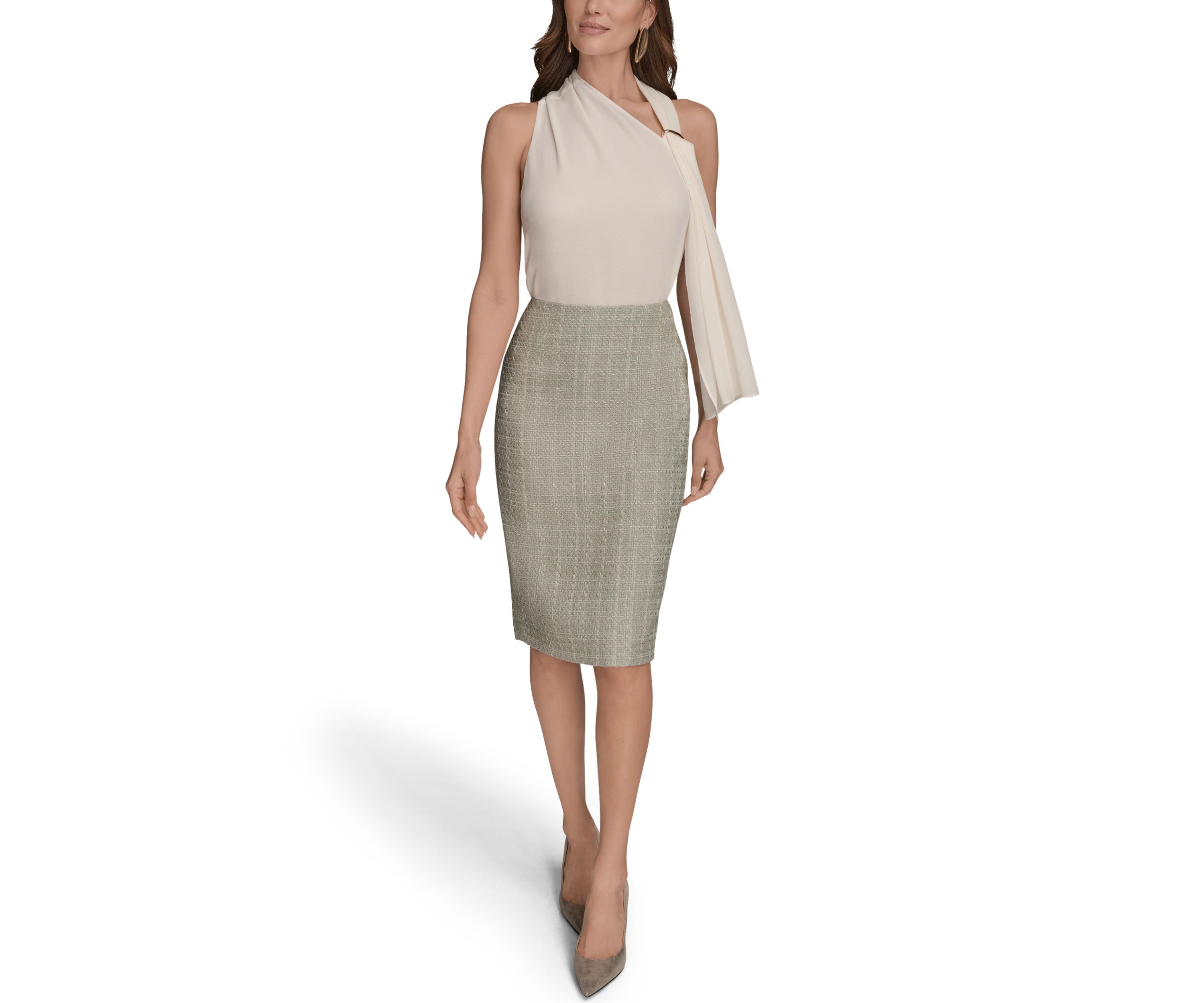 Womens Tweed Skirt 