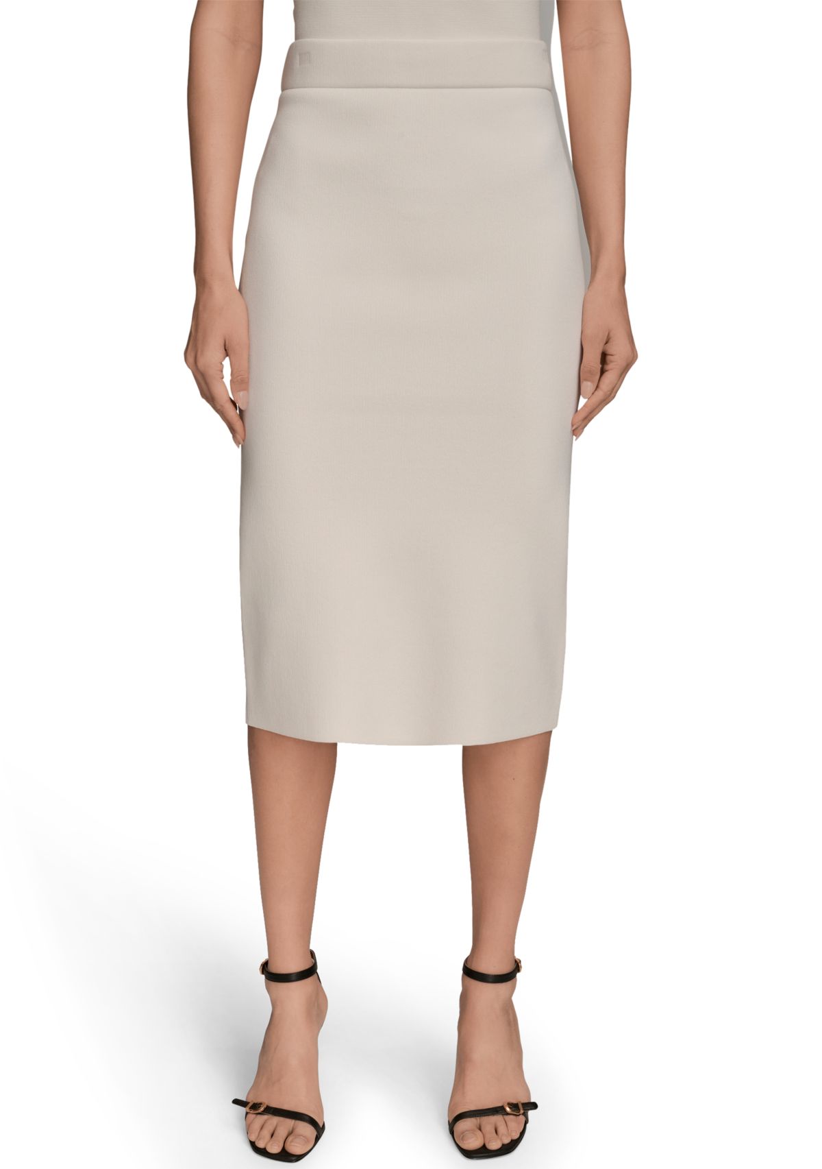 Womens Midi Sweater Skirt 