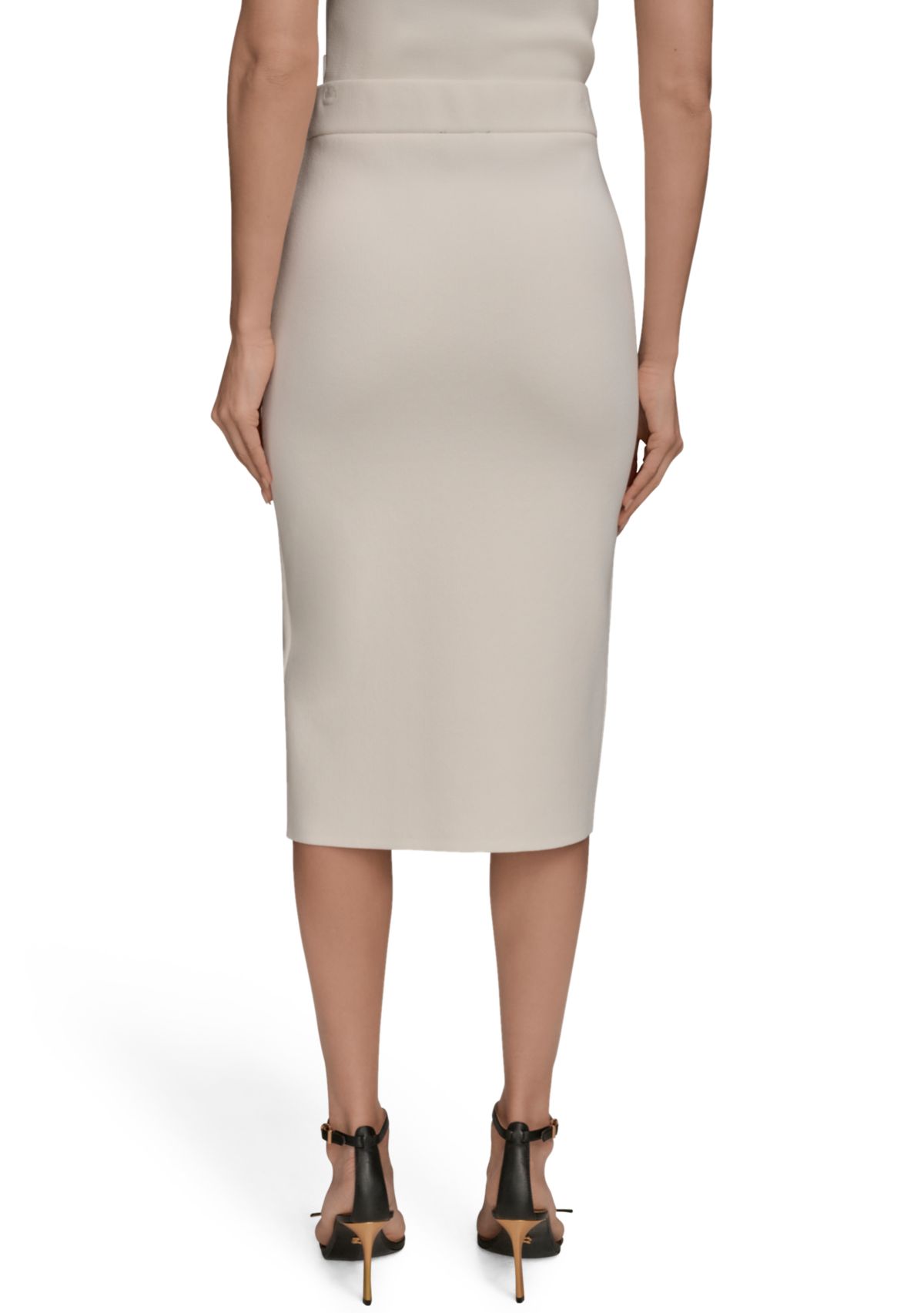Womens Midi Sweater Skirt 
