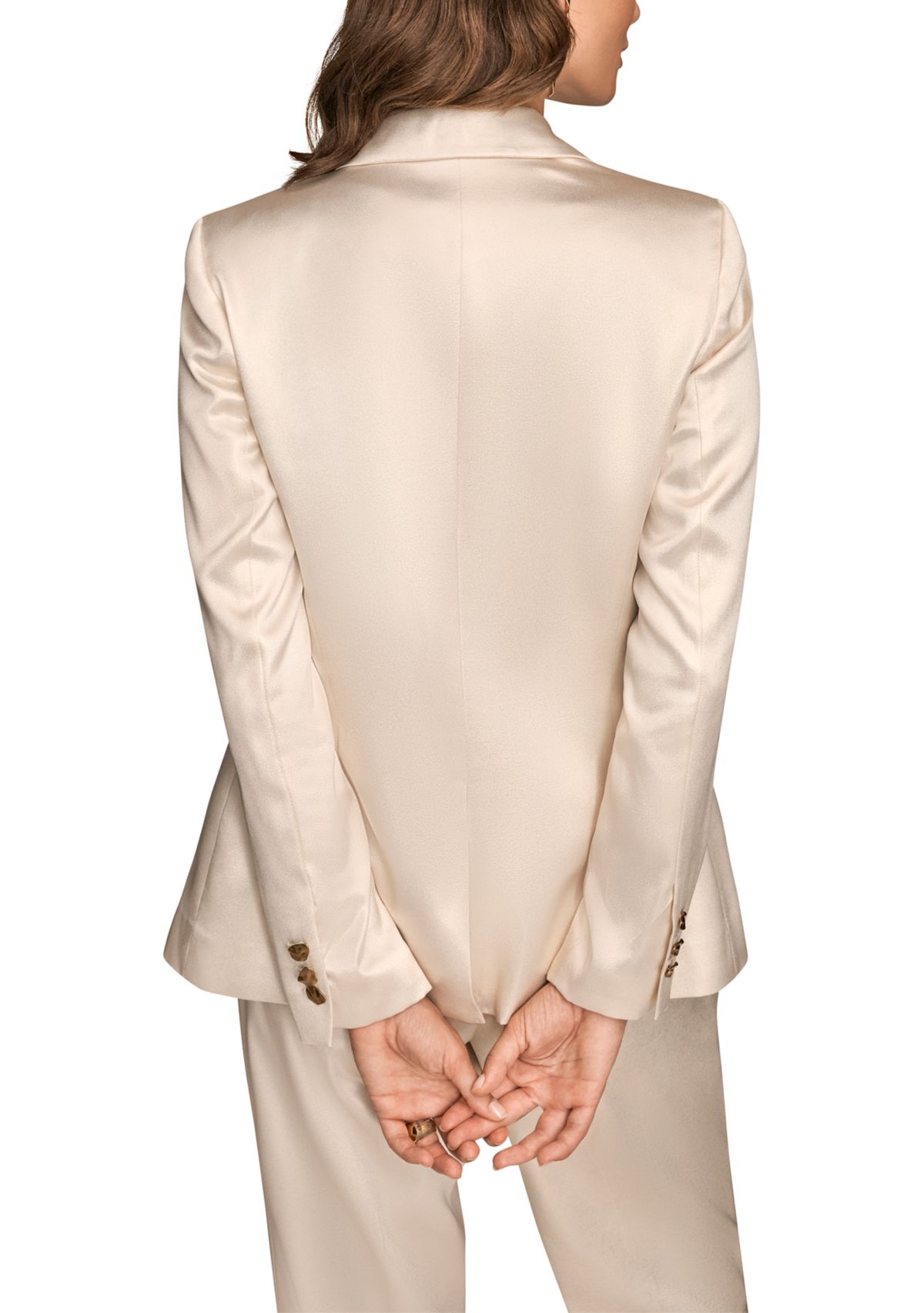 Womens Novelty One Button Jacket