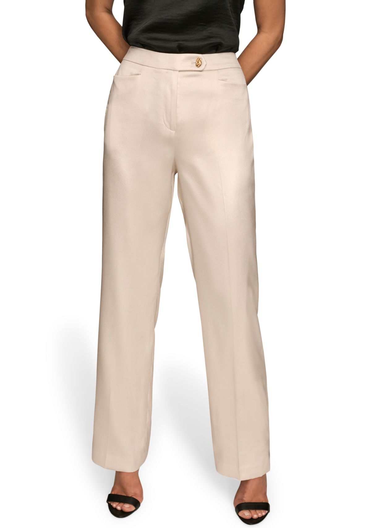 Womens Novelty Straight Leg Pants
