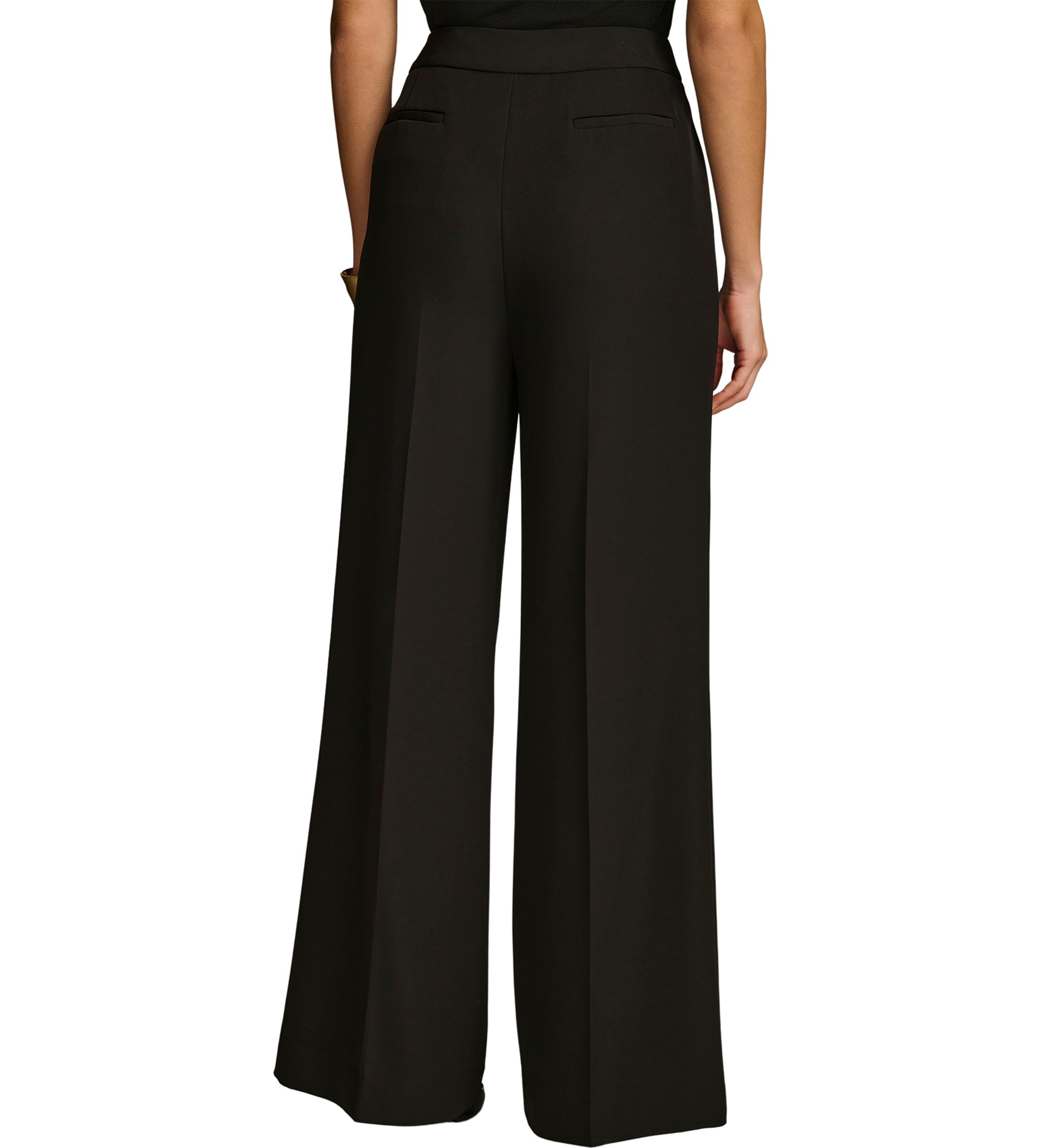 Womens Soft Suiting Wide Leg Pants