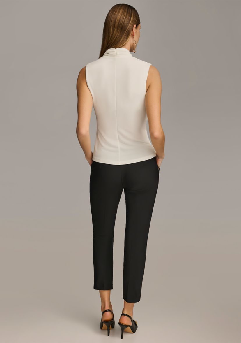 Womens Sleeveless Wrap Top