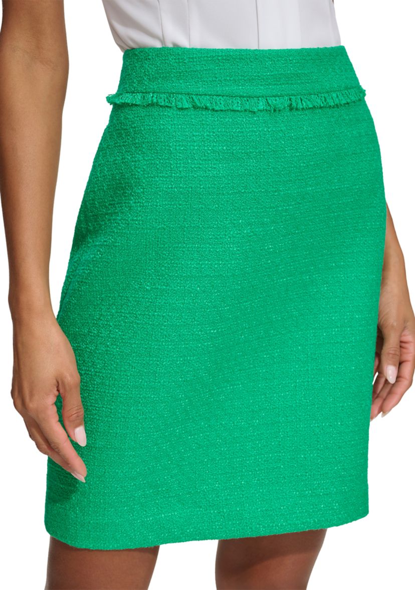 Womens Tweed Mini Skirt