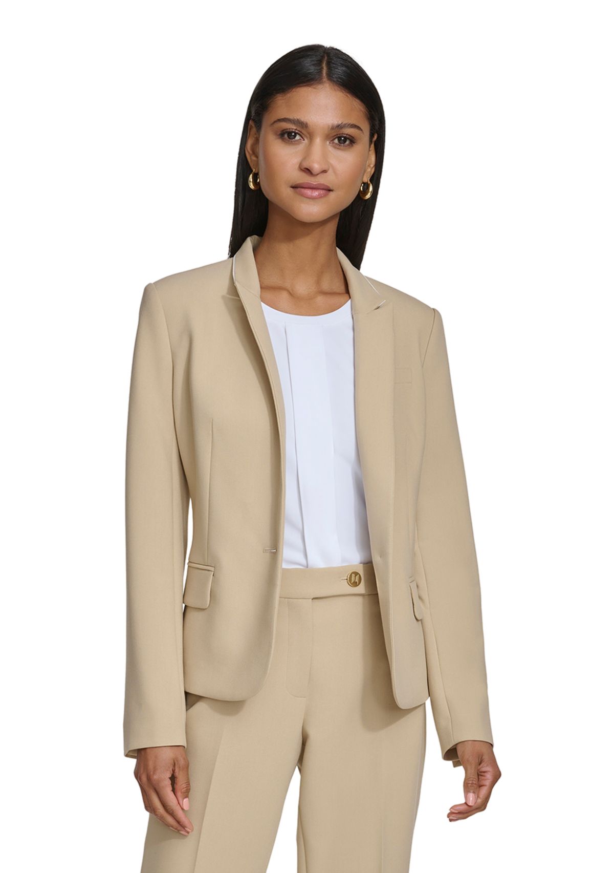 Womens One Button Jacket