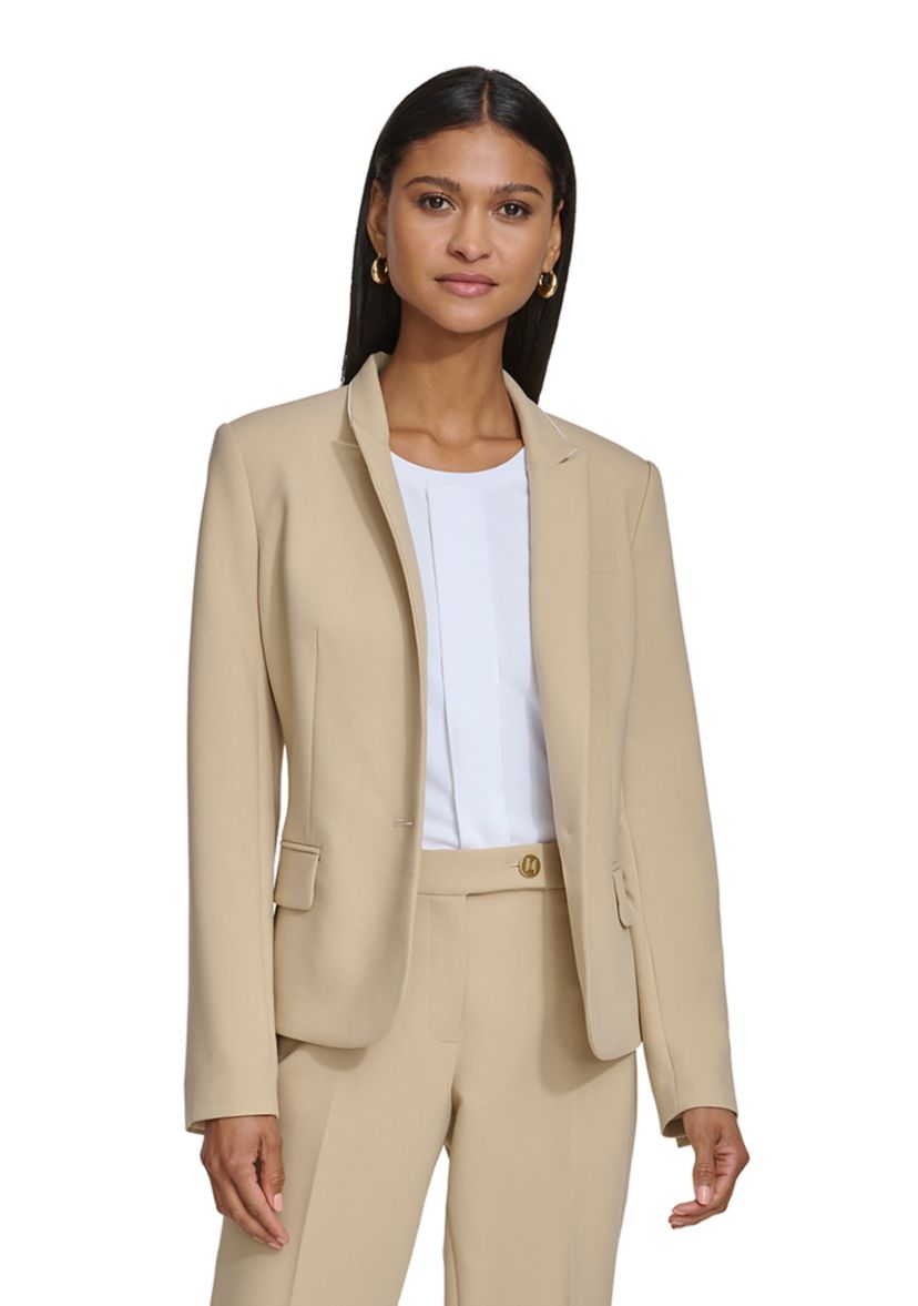 Womens One Button Jacket