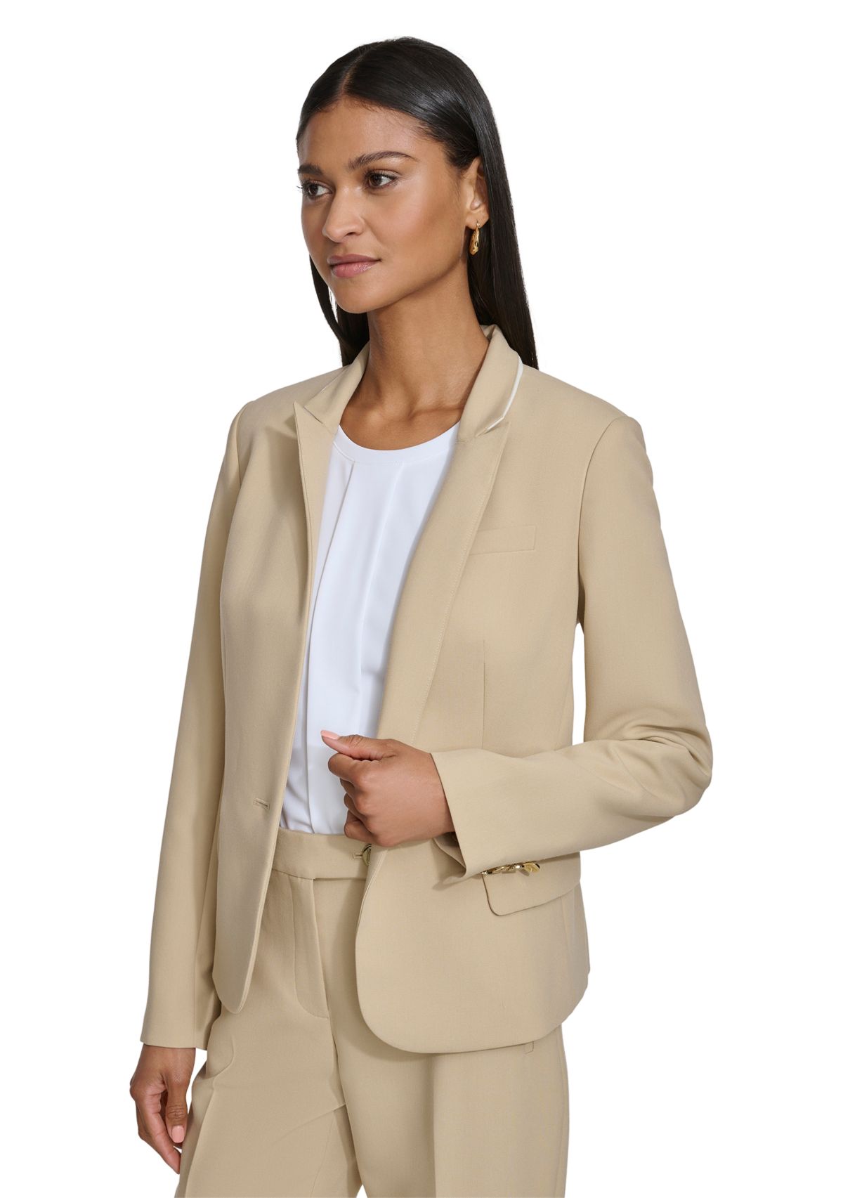 Womens One Button Jacket