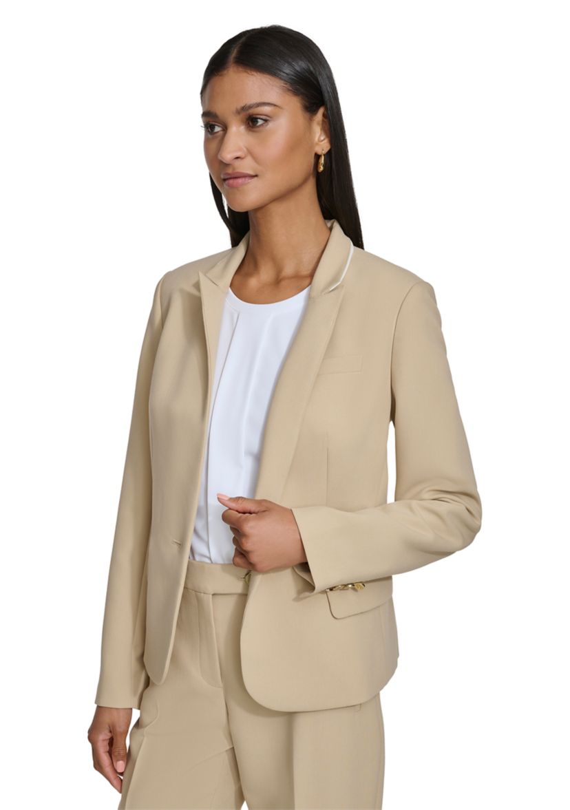 Womens One Button Jacket
