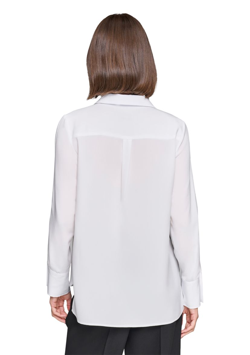 Womens Collared Button Down Blouse