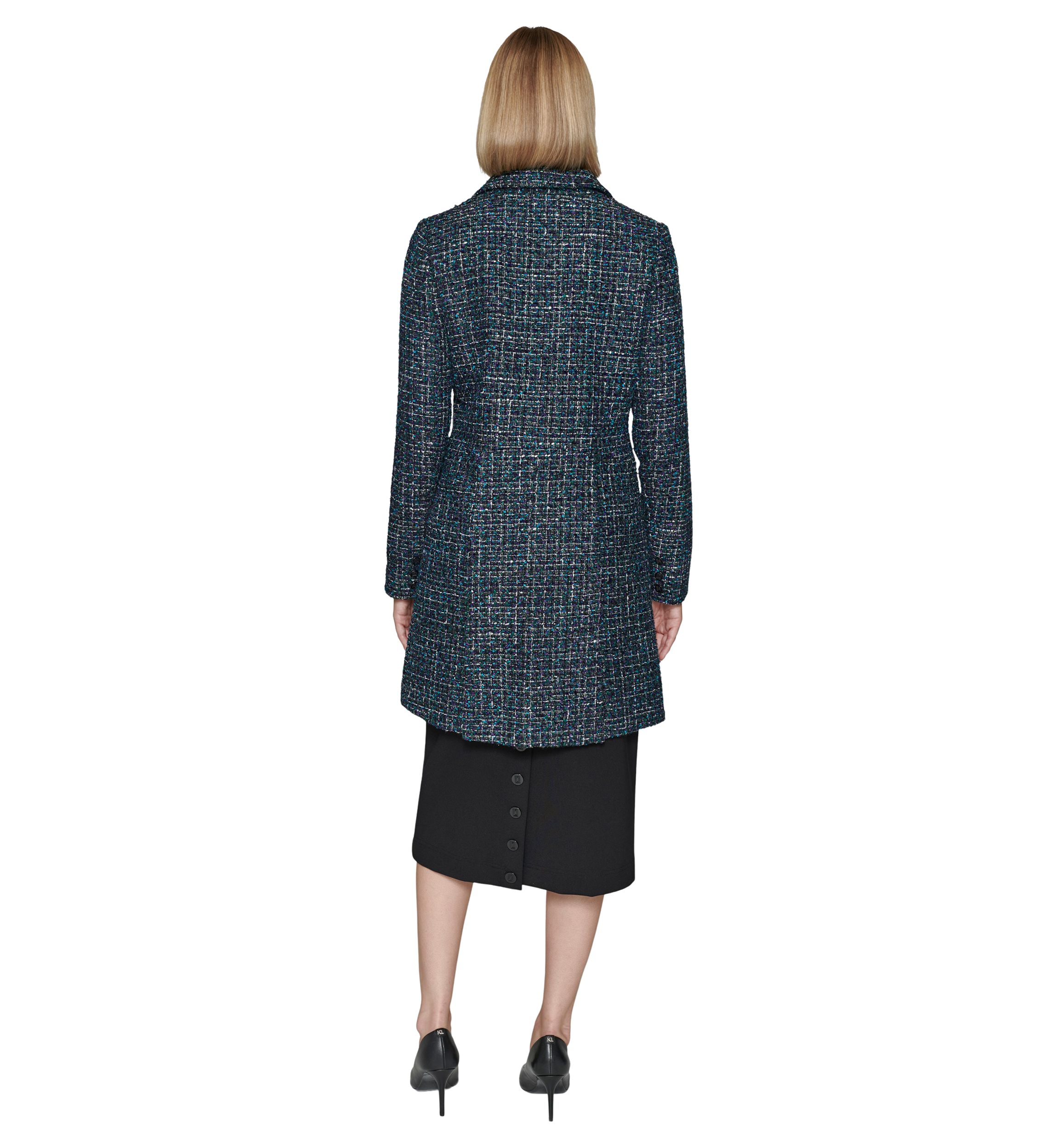 Womens Tweed Topper