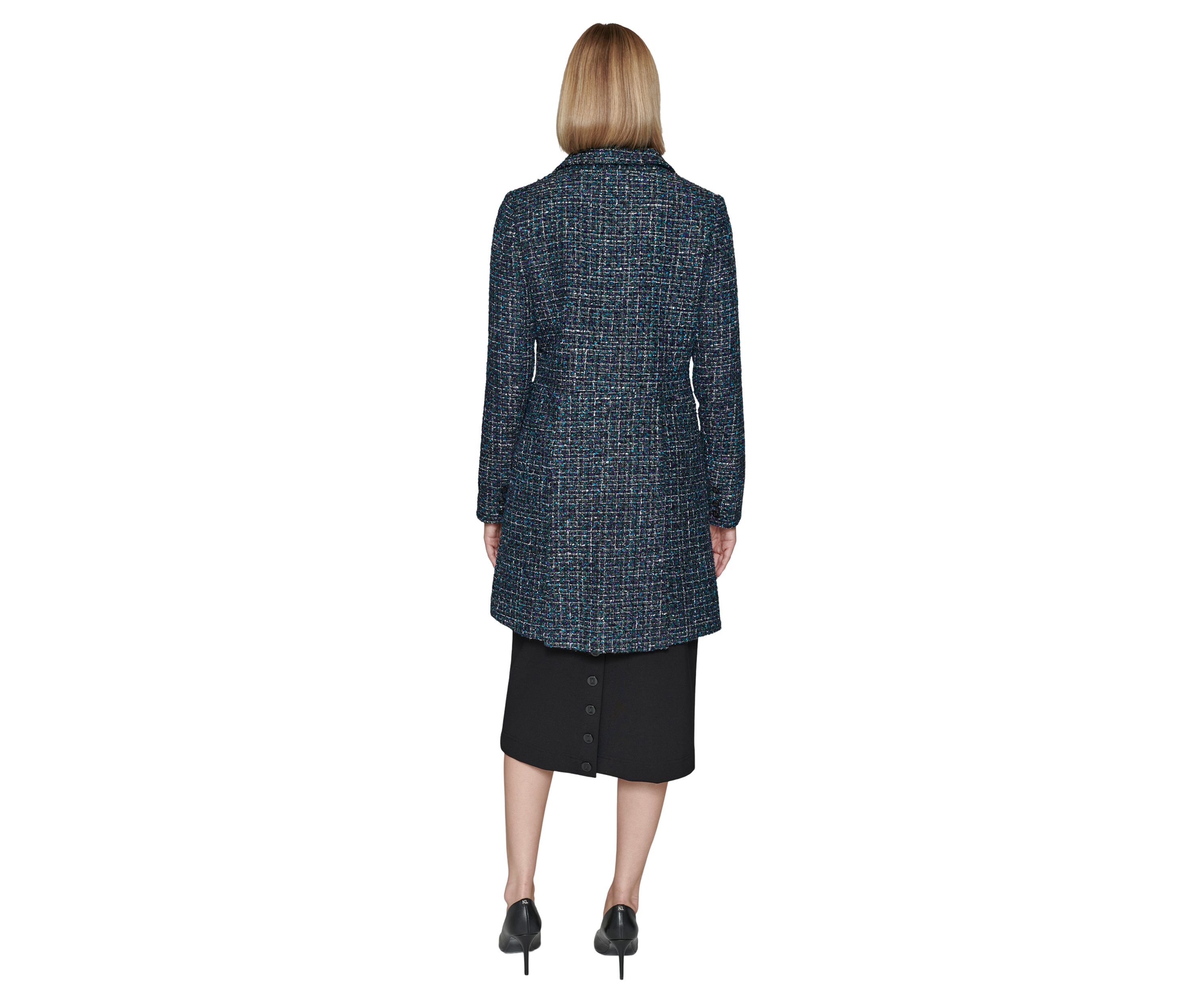 Womens Tweed Topper