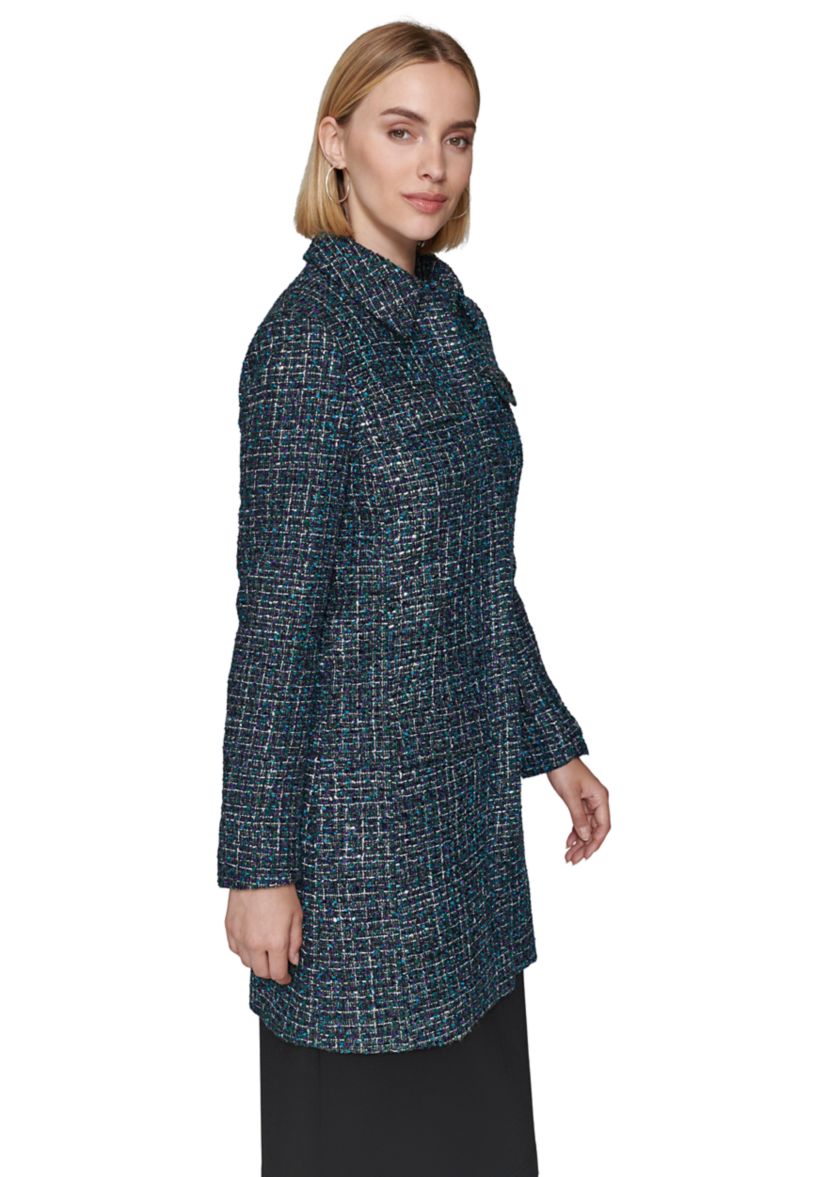 Womens Tweed Topper