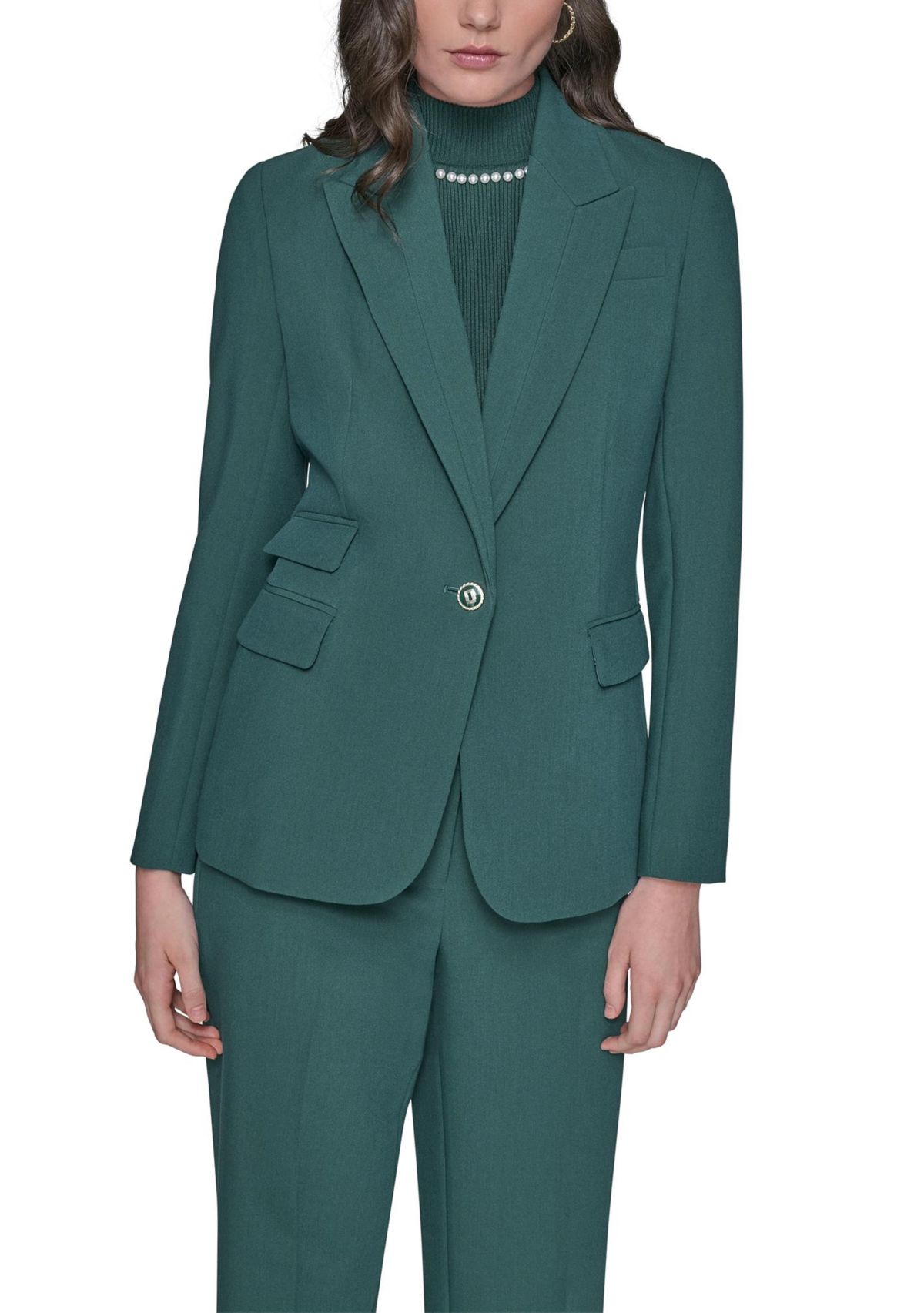 Womens One Button Jacket 