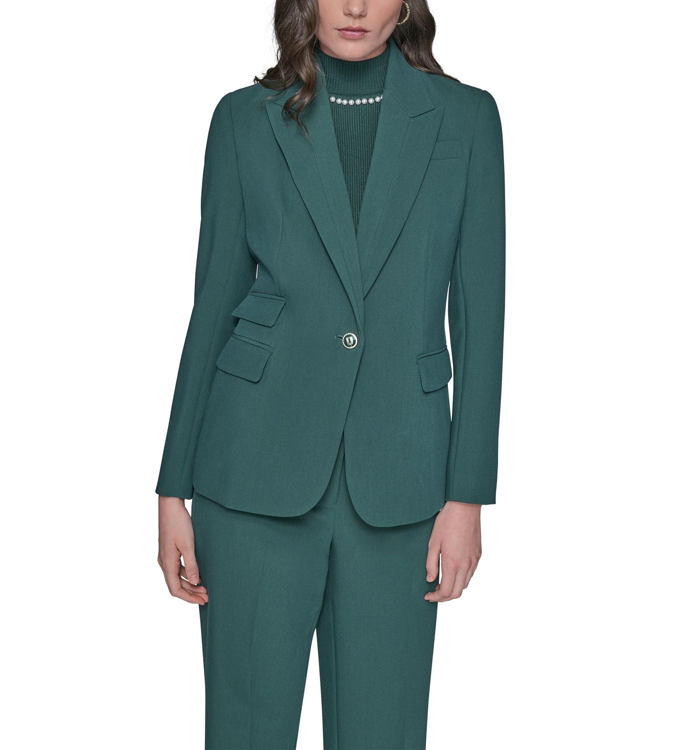 Womens One Button Jacket 