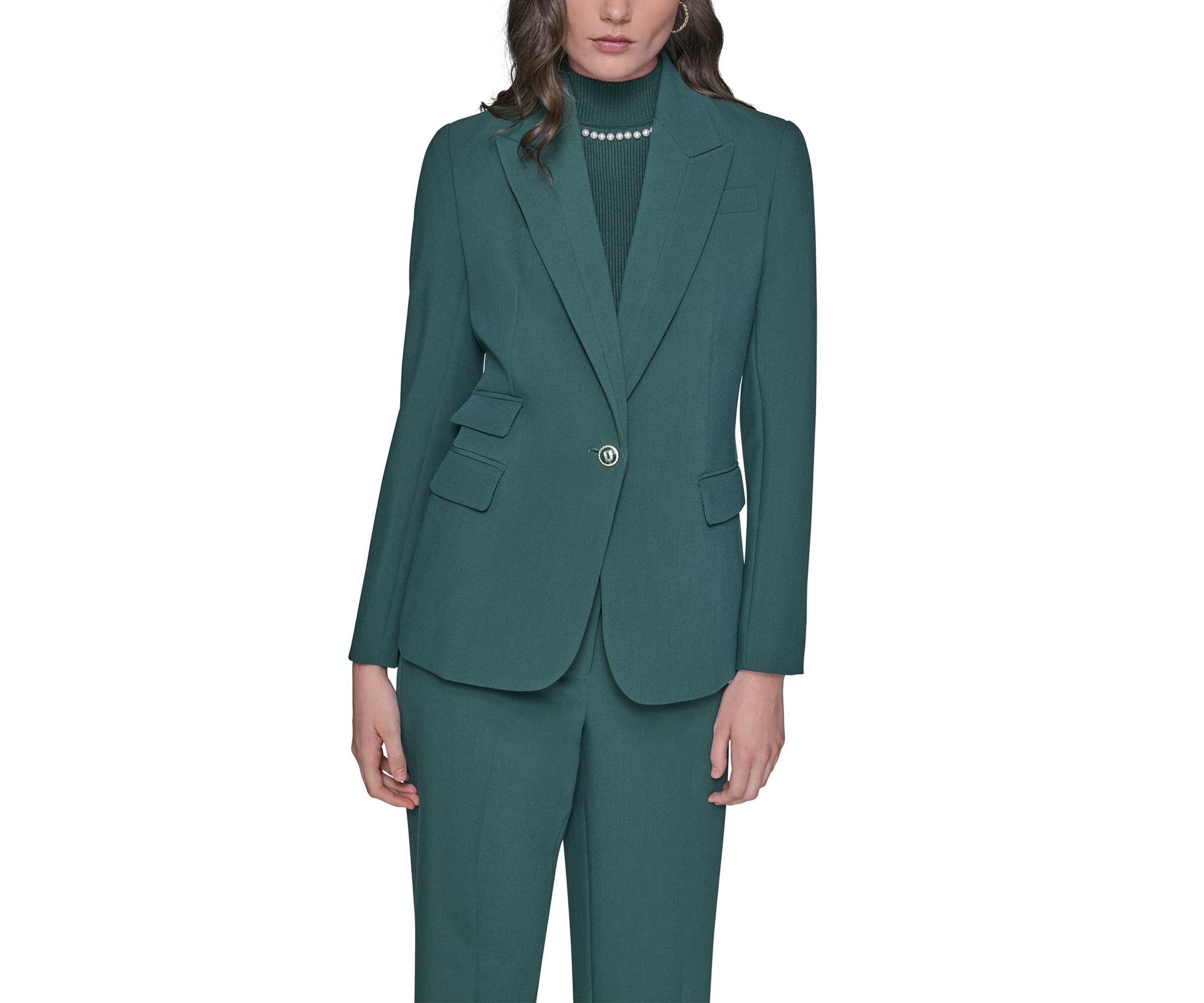 Womens One Button Jacket 