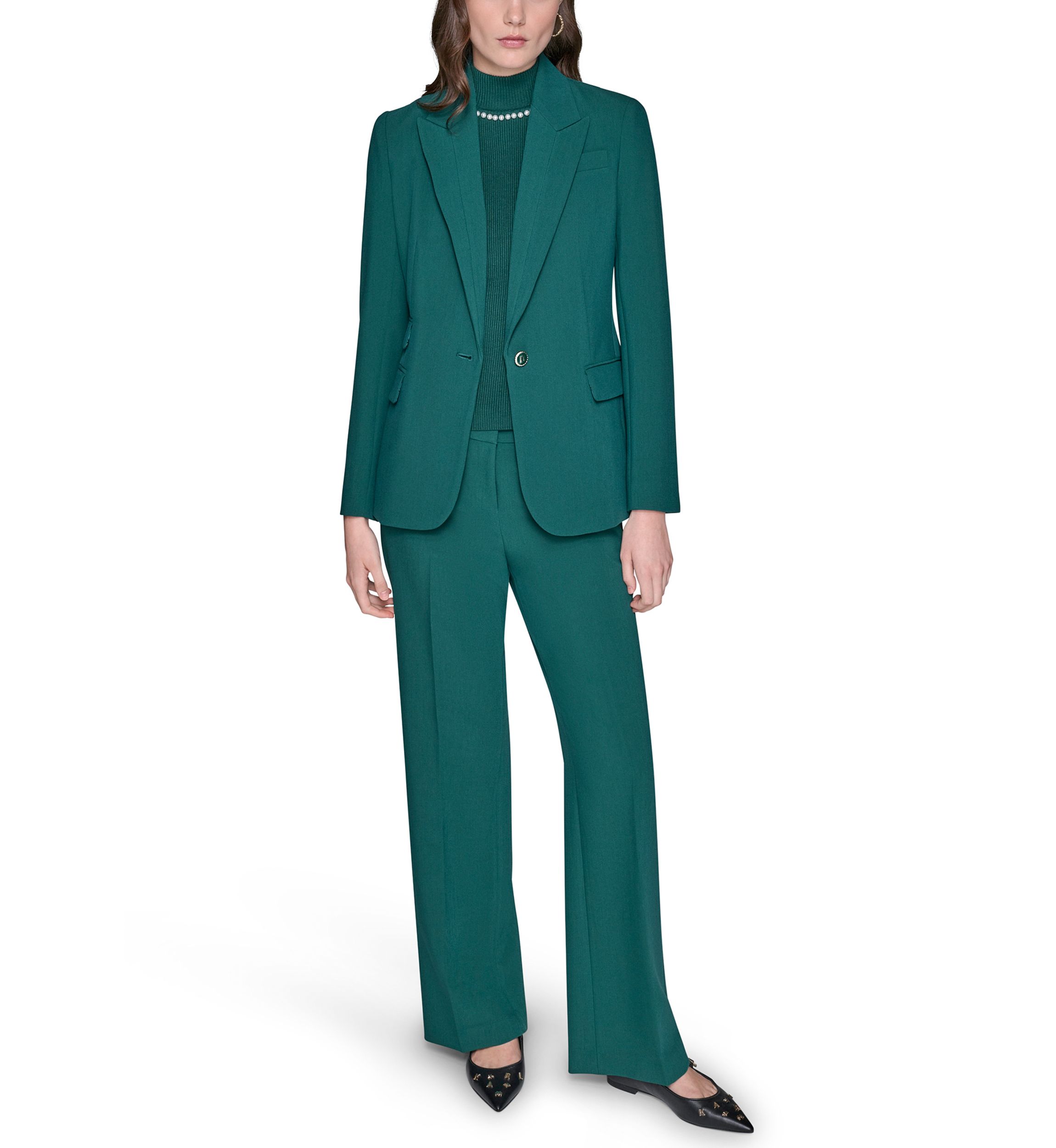 Womens One Button Jacket 