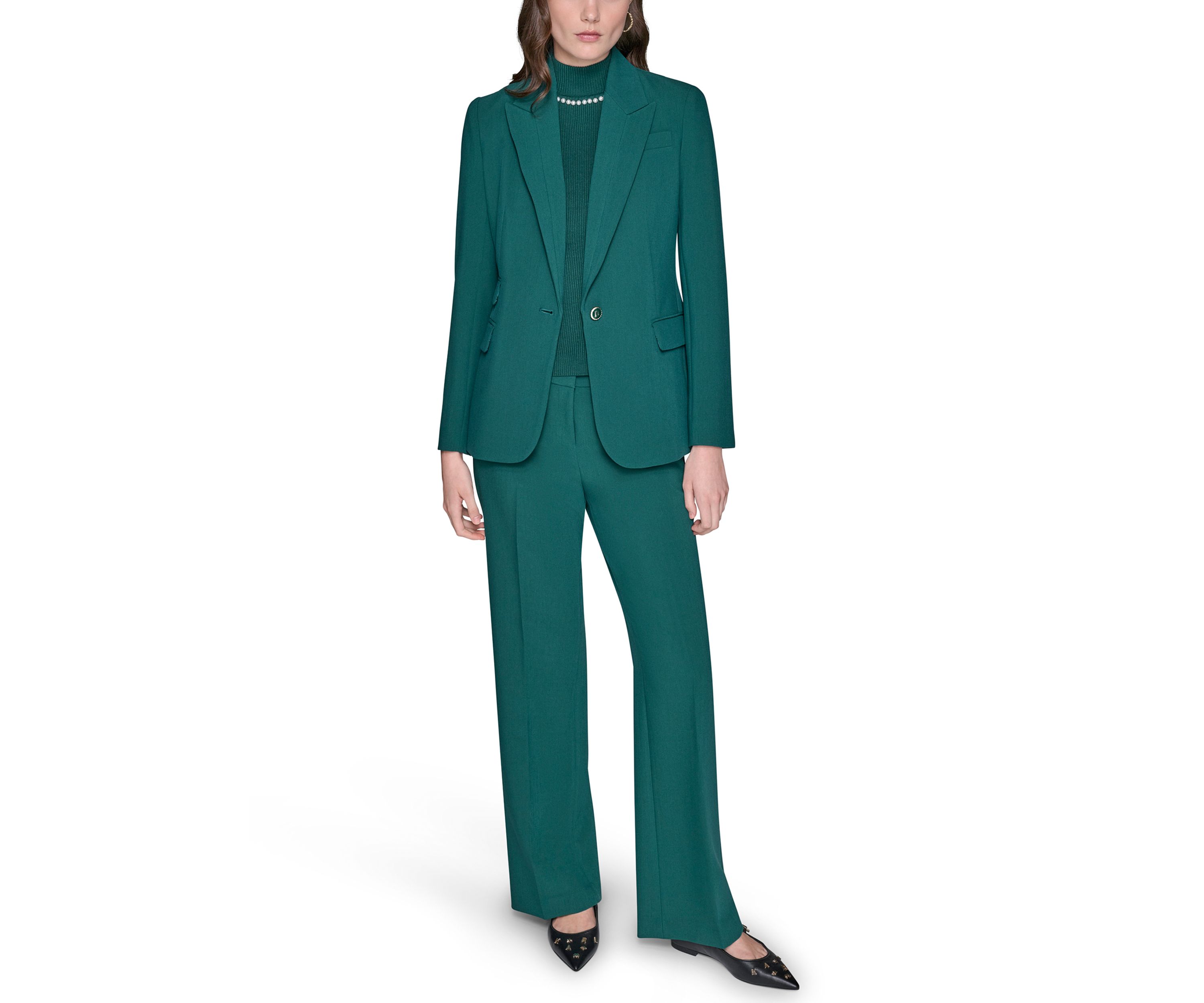 Womens One Button Jacket 