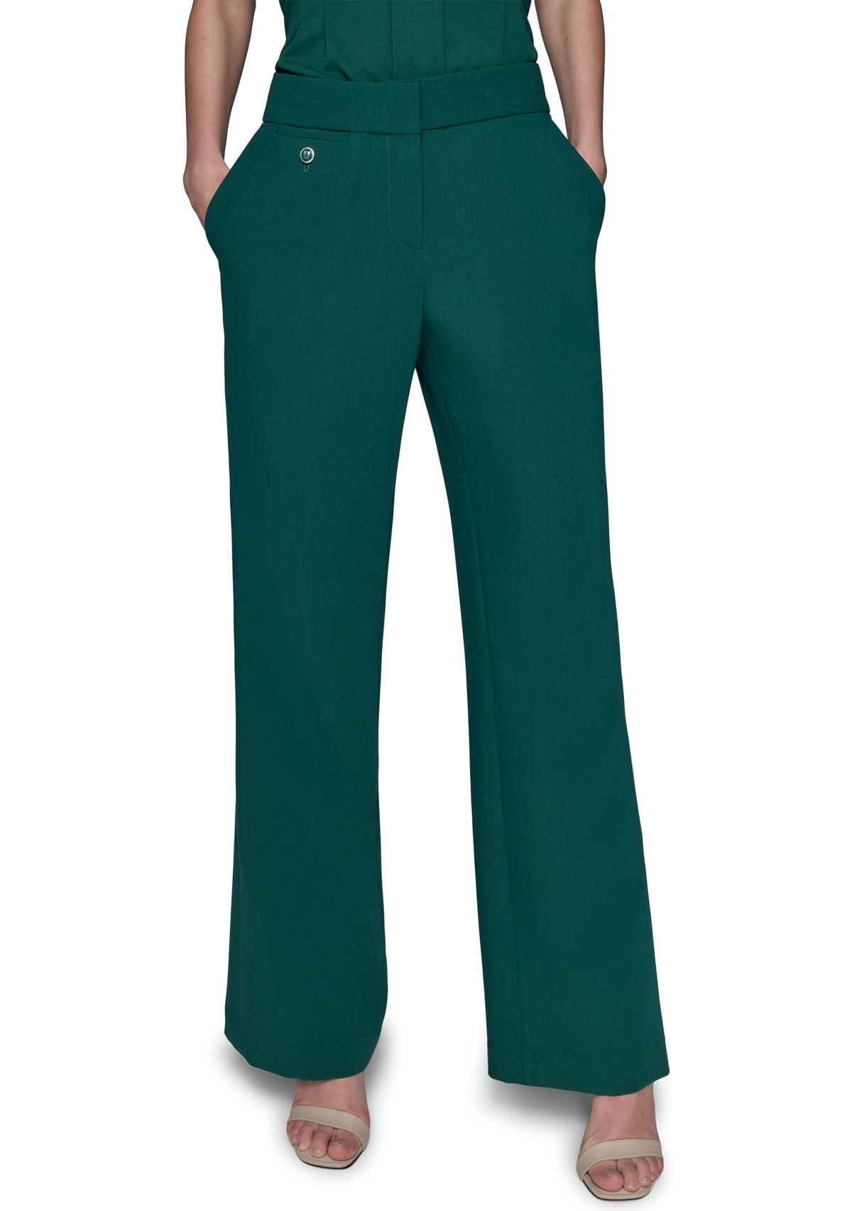Womens Straight Leg Trousers