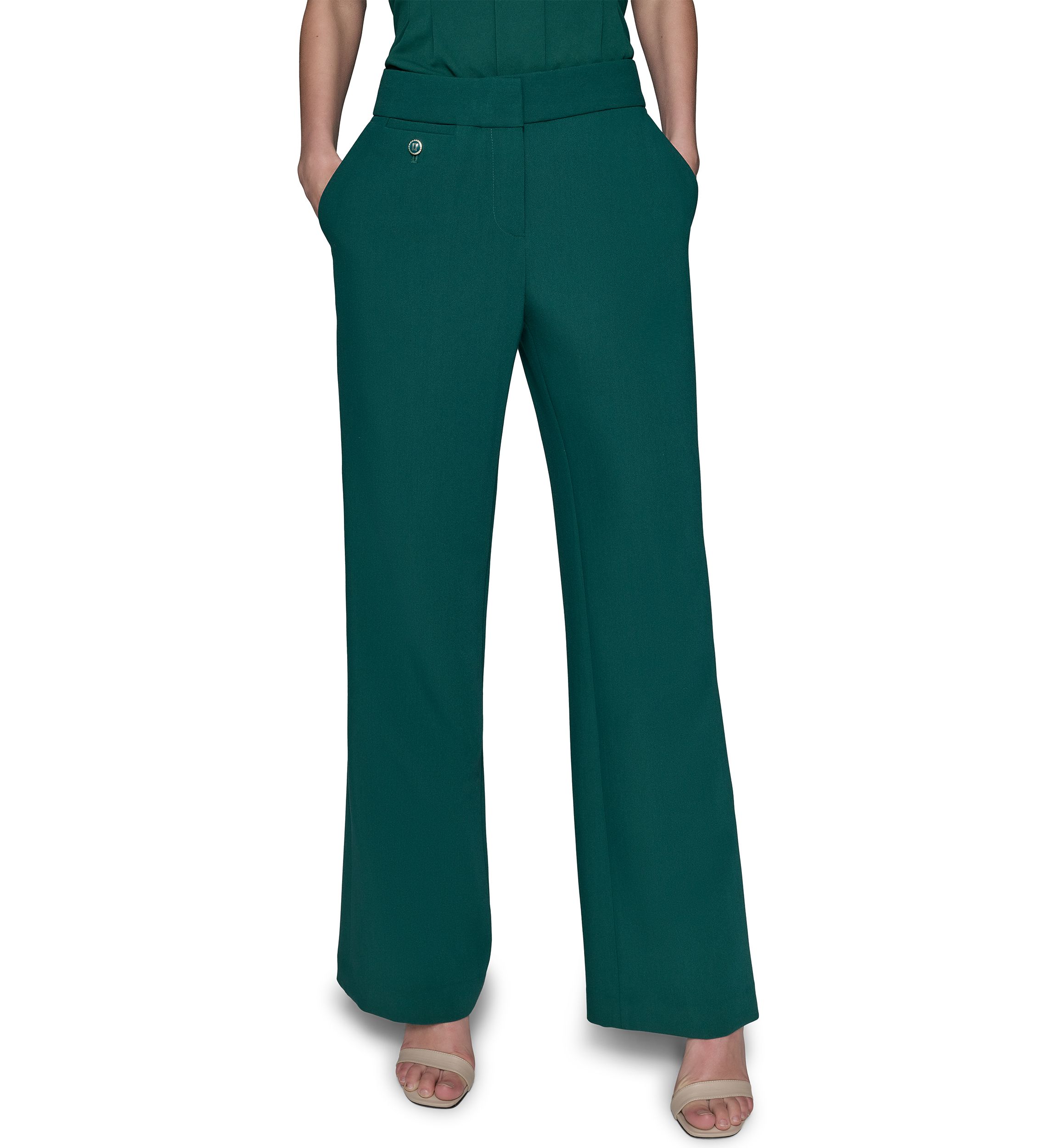 Womens Straight Leg Trousers