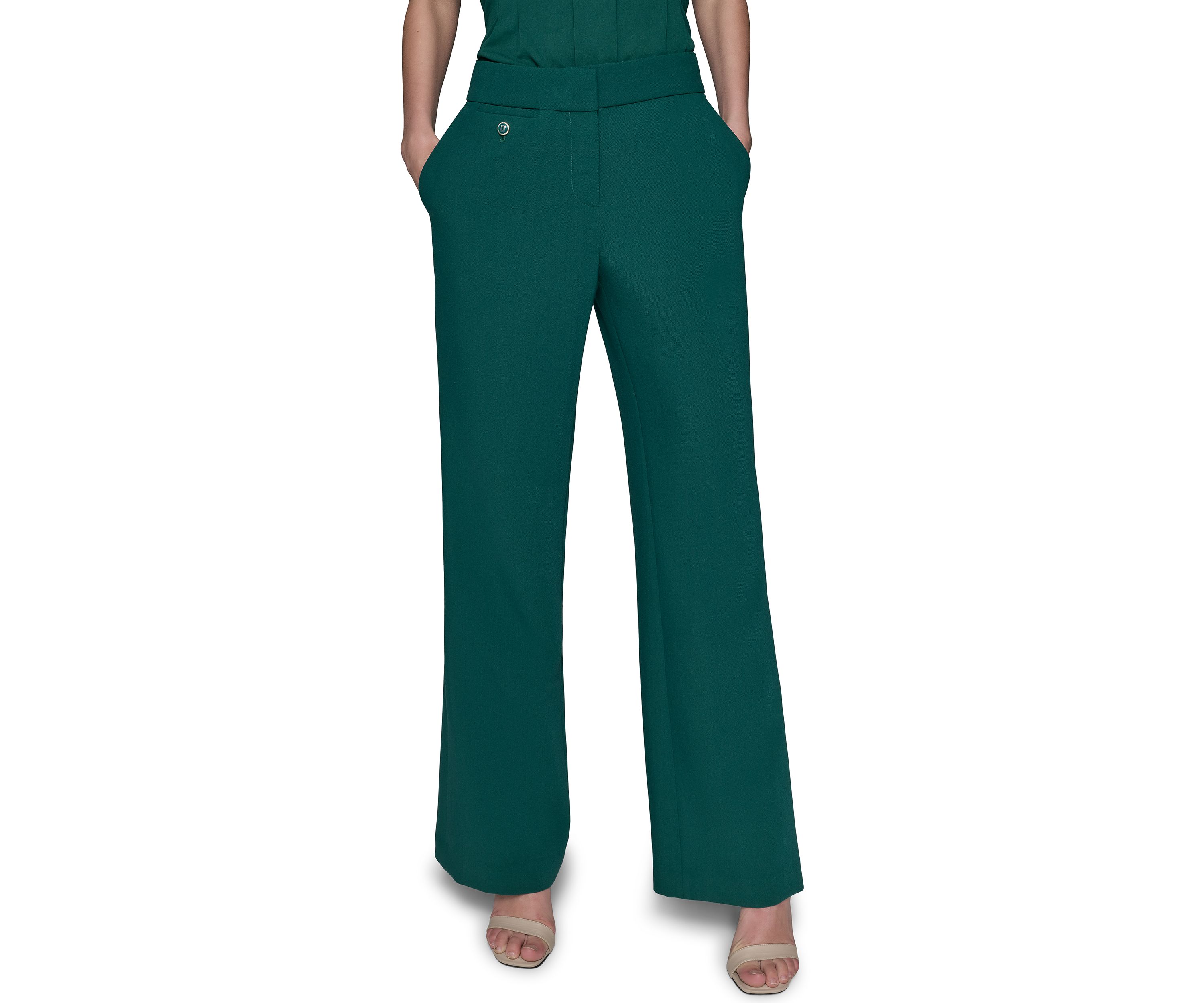 Womens Straight Leg Trousers