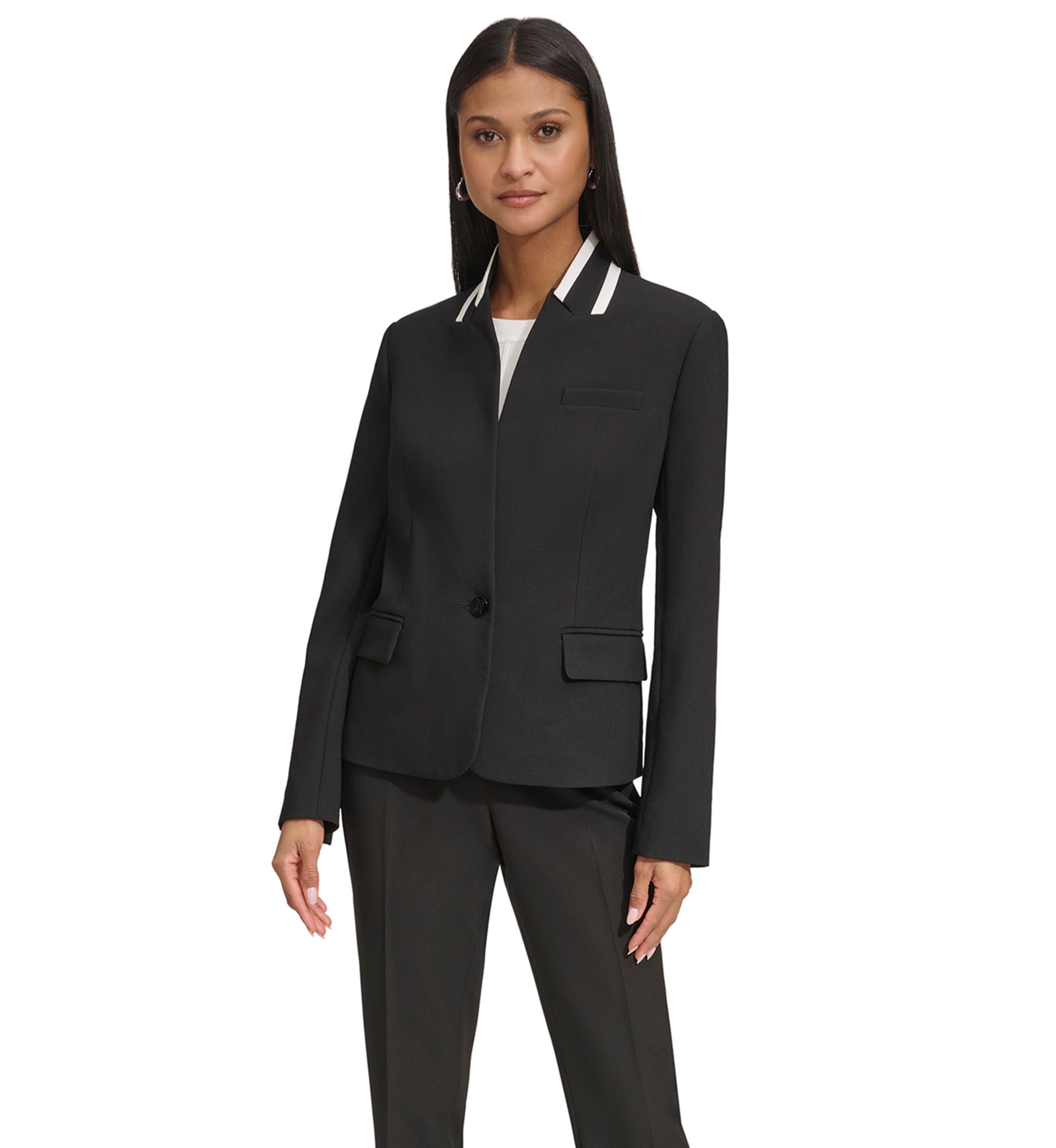 Womens Single Button Jacket 