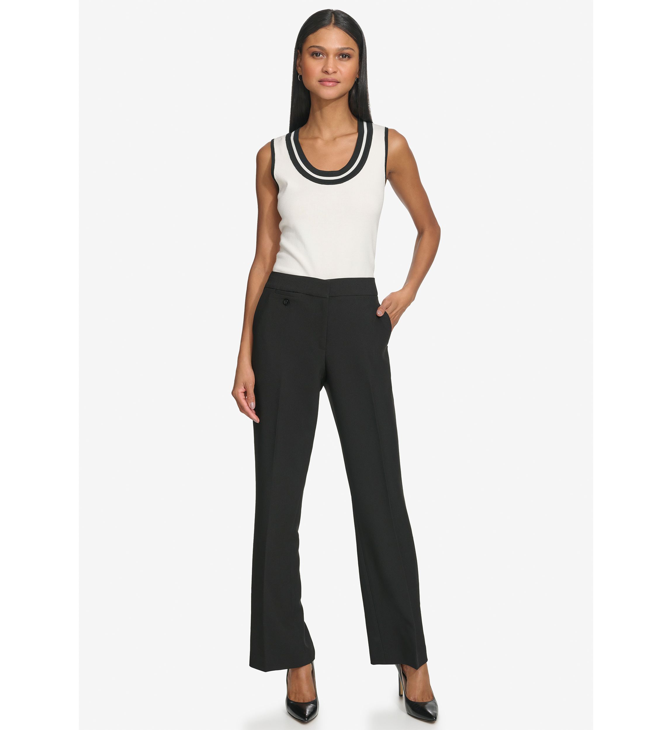 Womens Straight Leg Pants