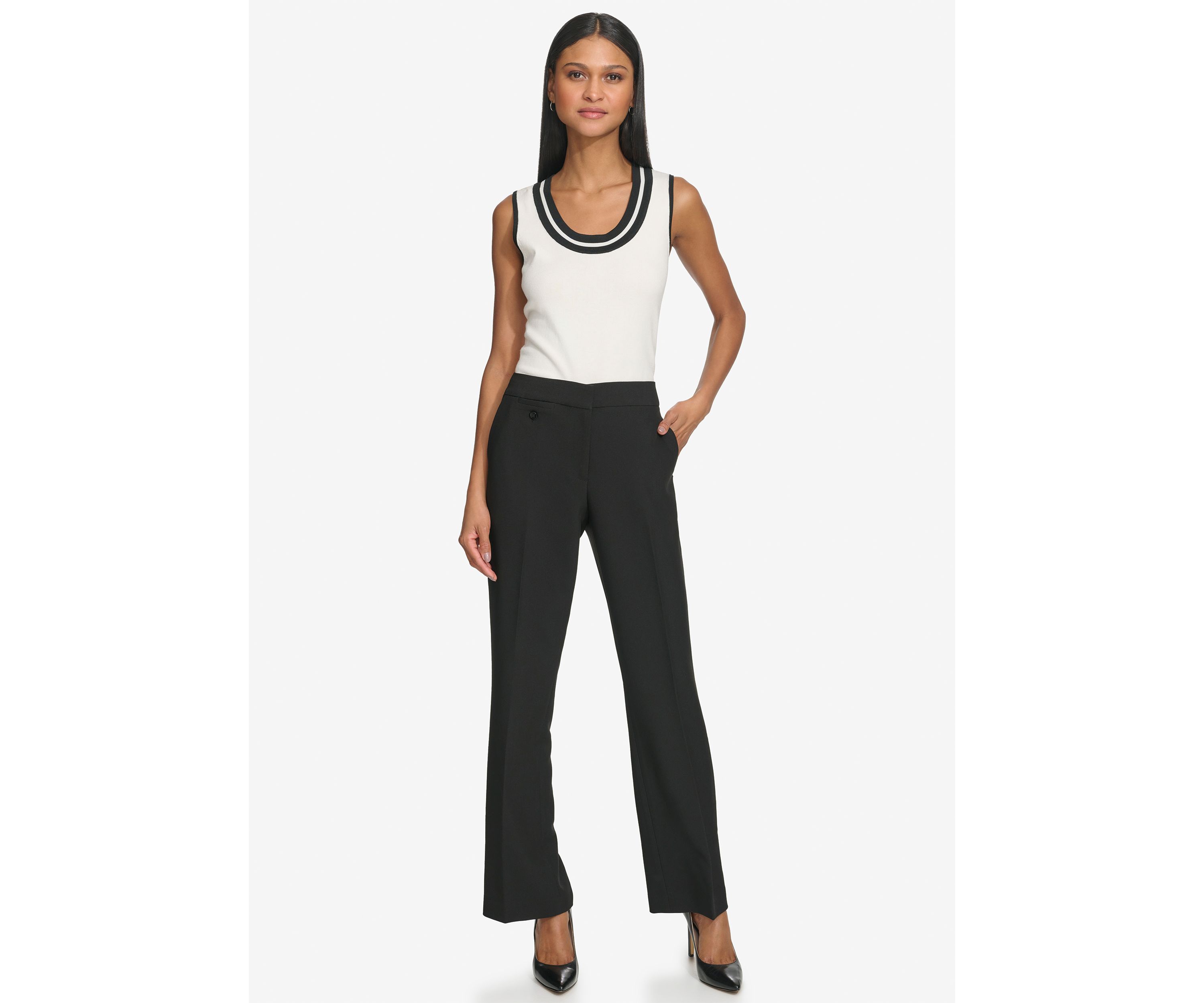 Womens Straight Leg Pants