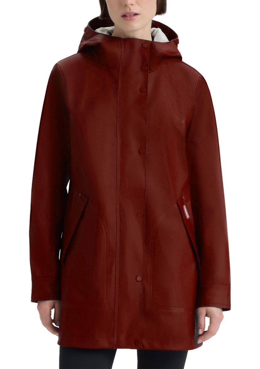 Womens Adela Cotton Canvas Rain Jacket