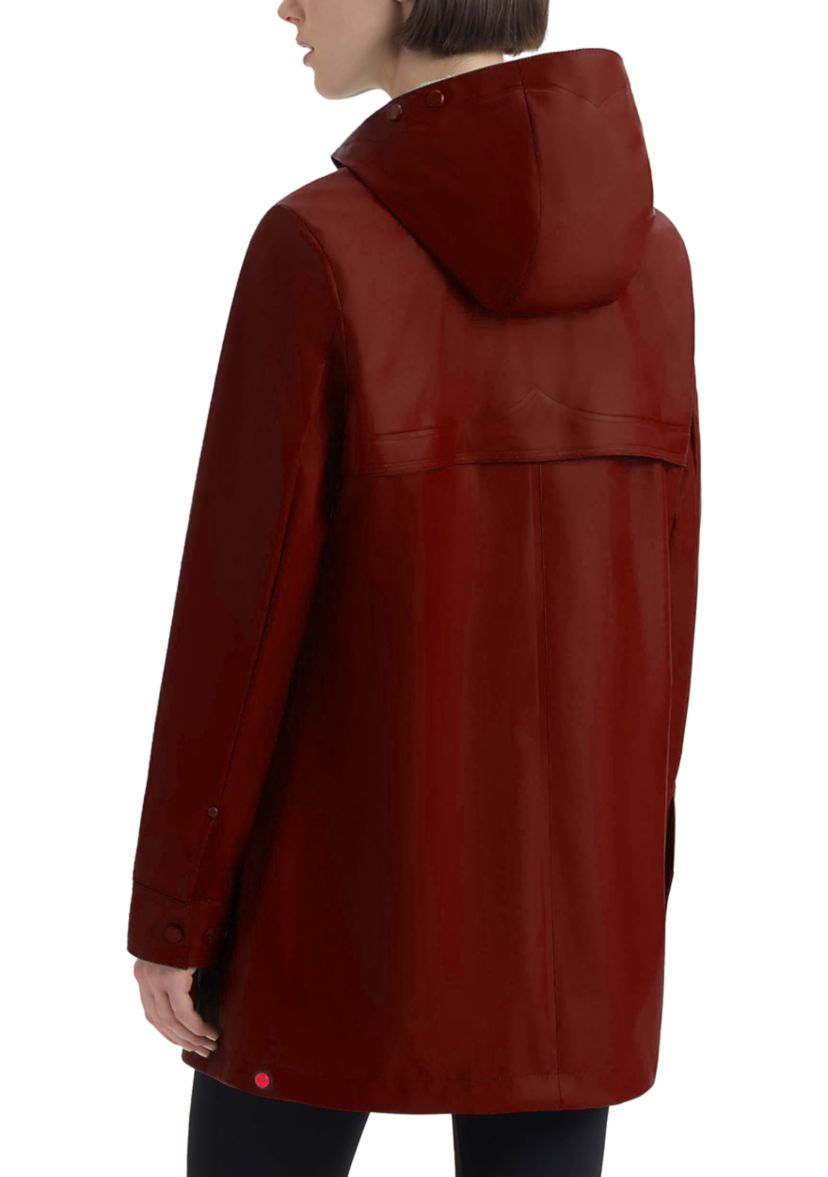 Womens Adela Cotton Canvas Rain Jacket