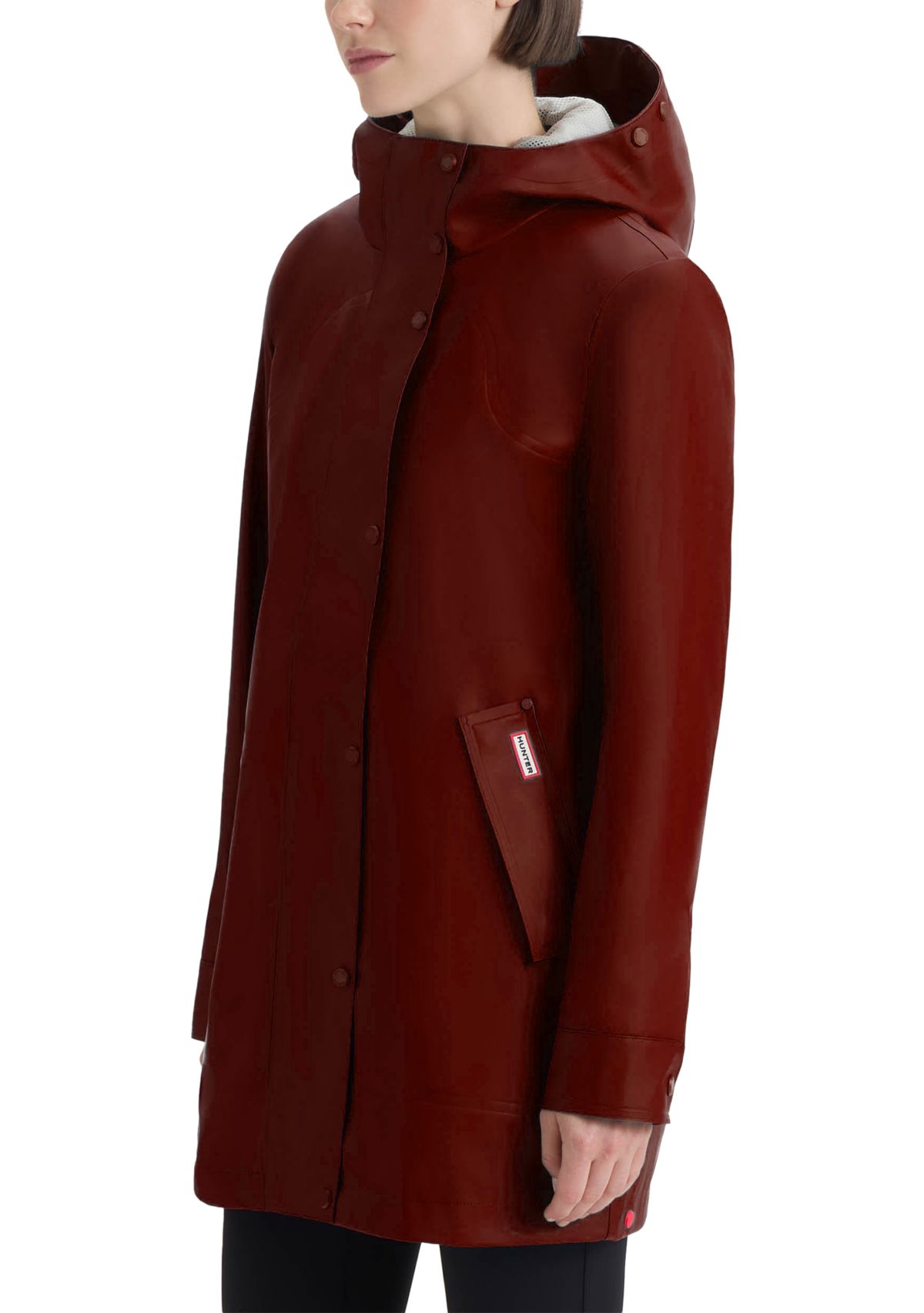 Womens Adela Cotton Canvas Rain Jacket