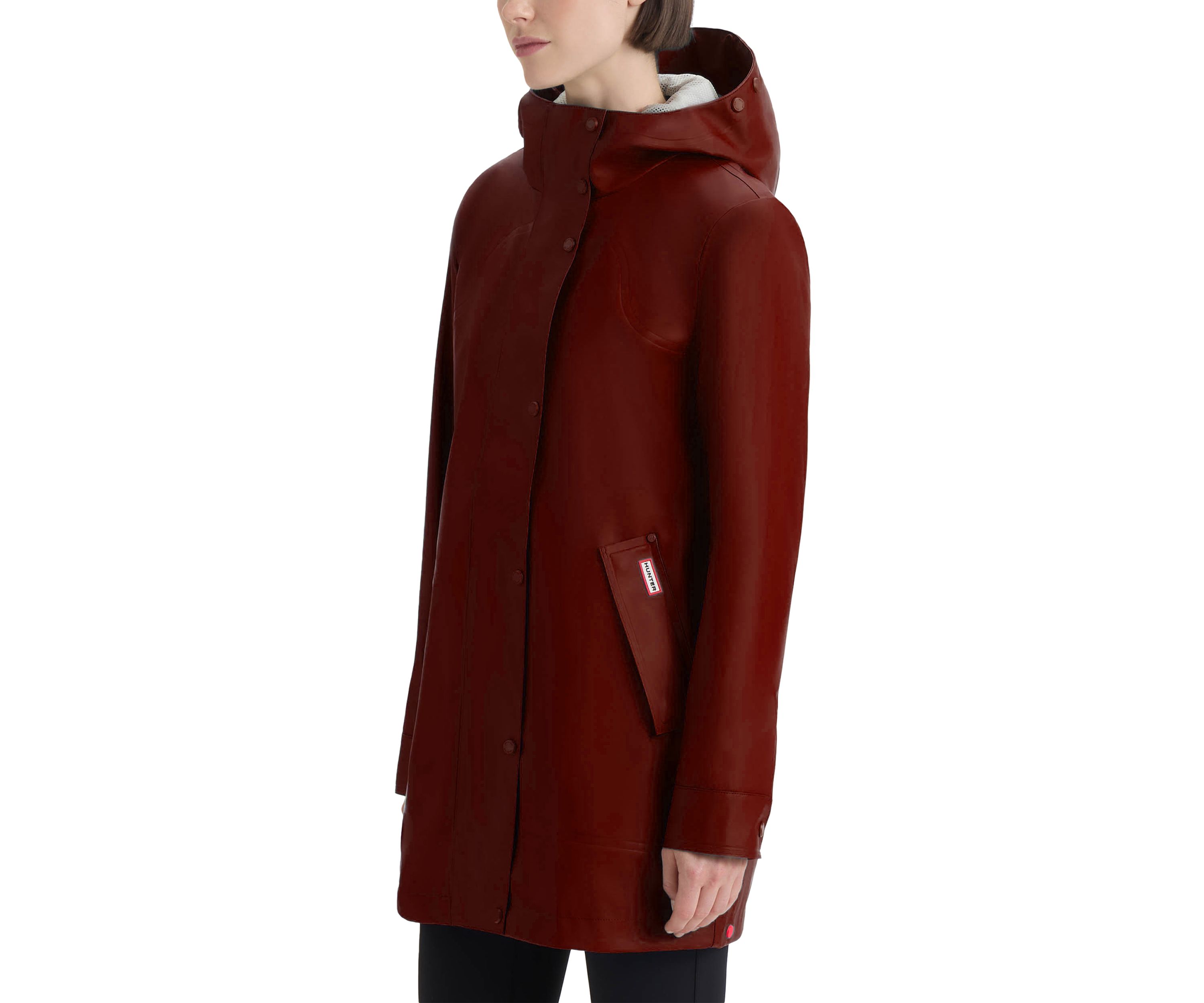 Womens Adela Cotton Canvas Rain Jacket