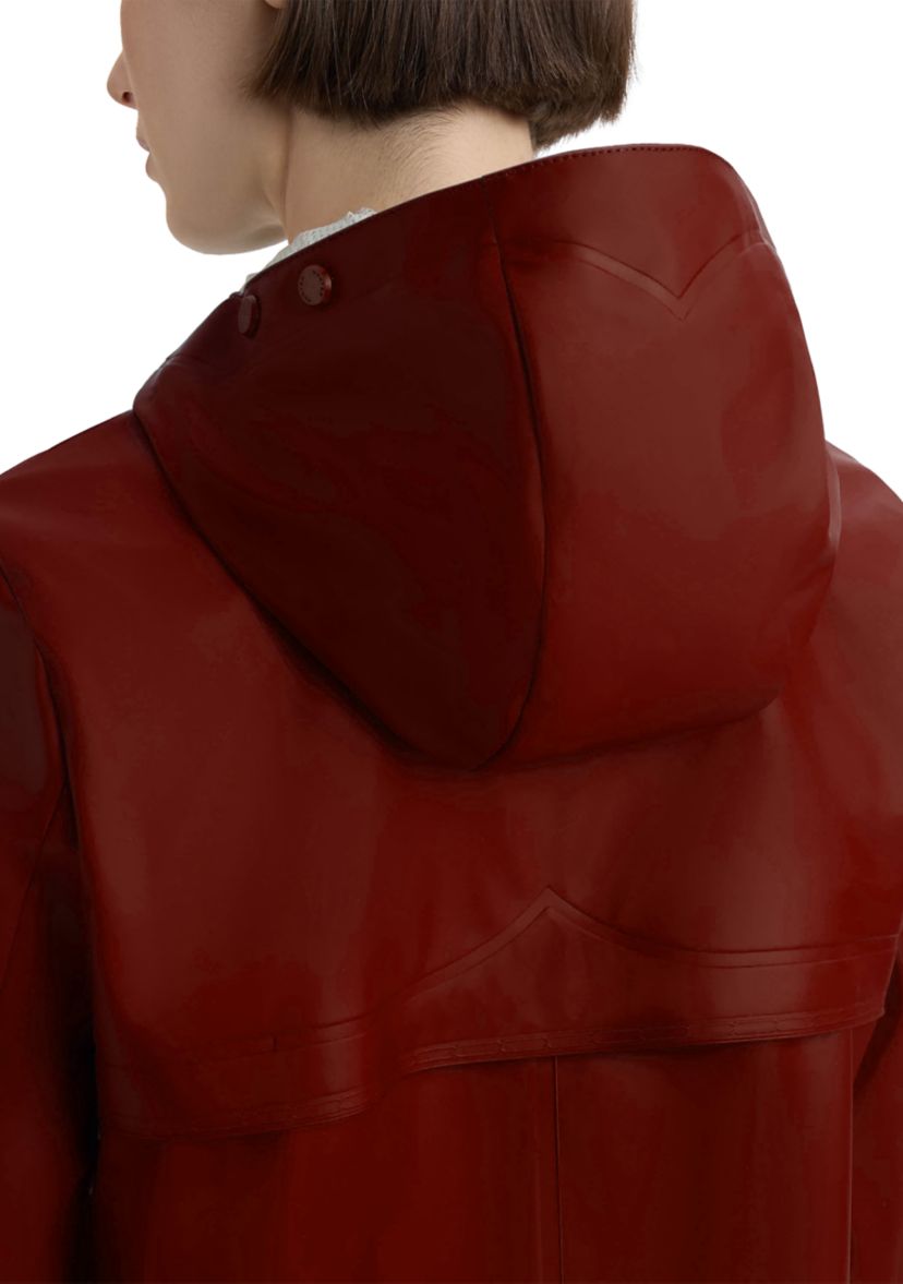 Womens Adela Cotton Canvas Rain Jacket