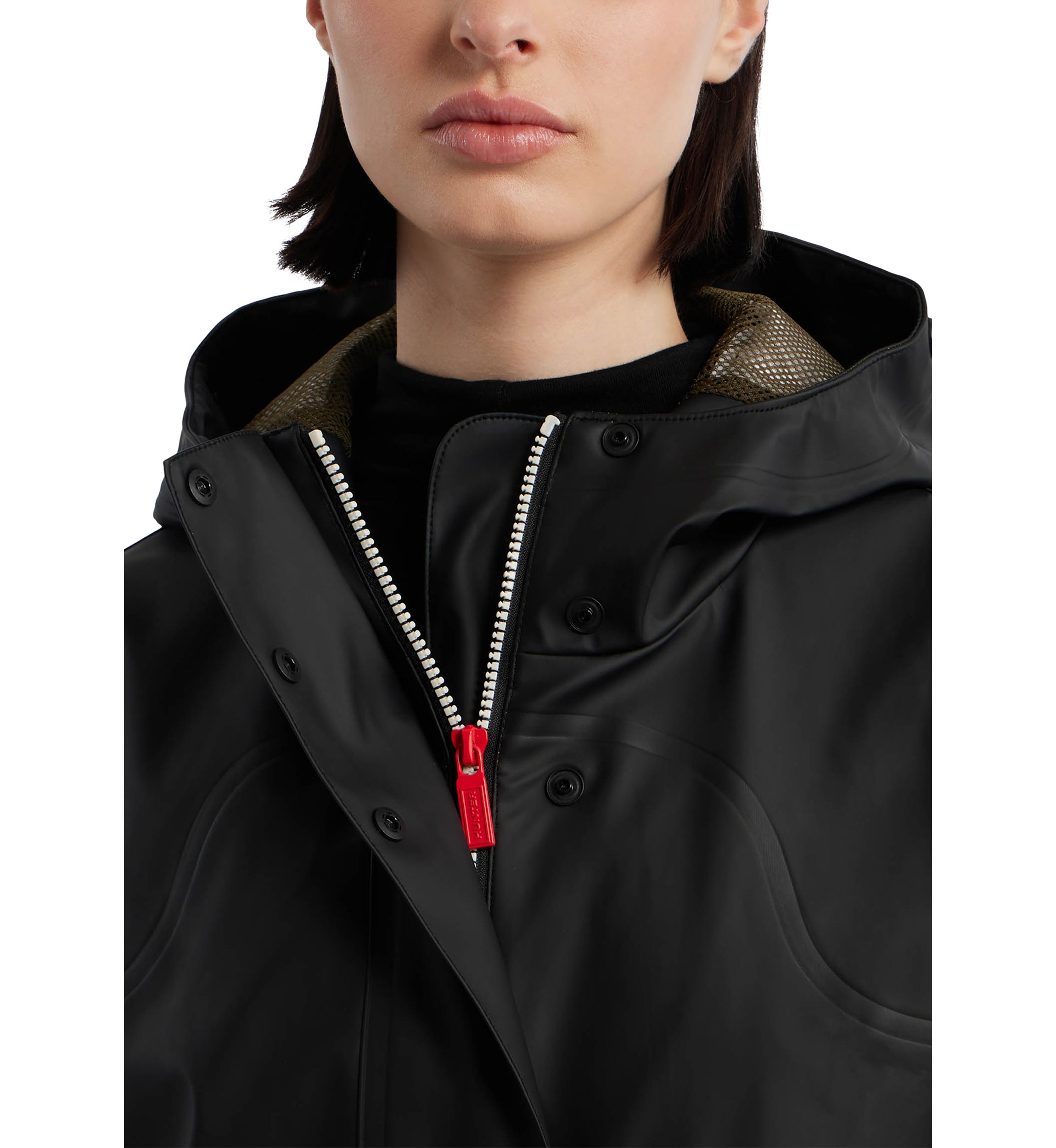 Womens Acacia Rubberized Rain Jacket