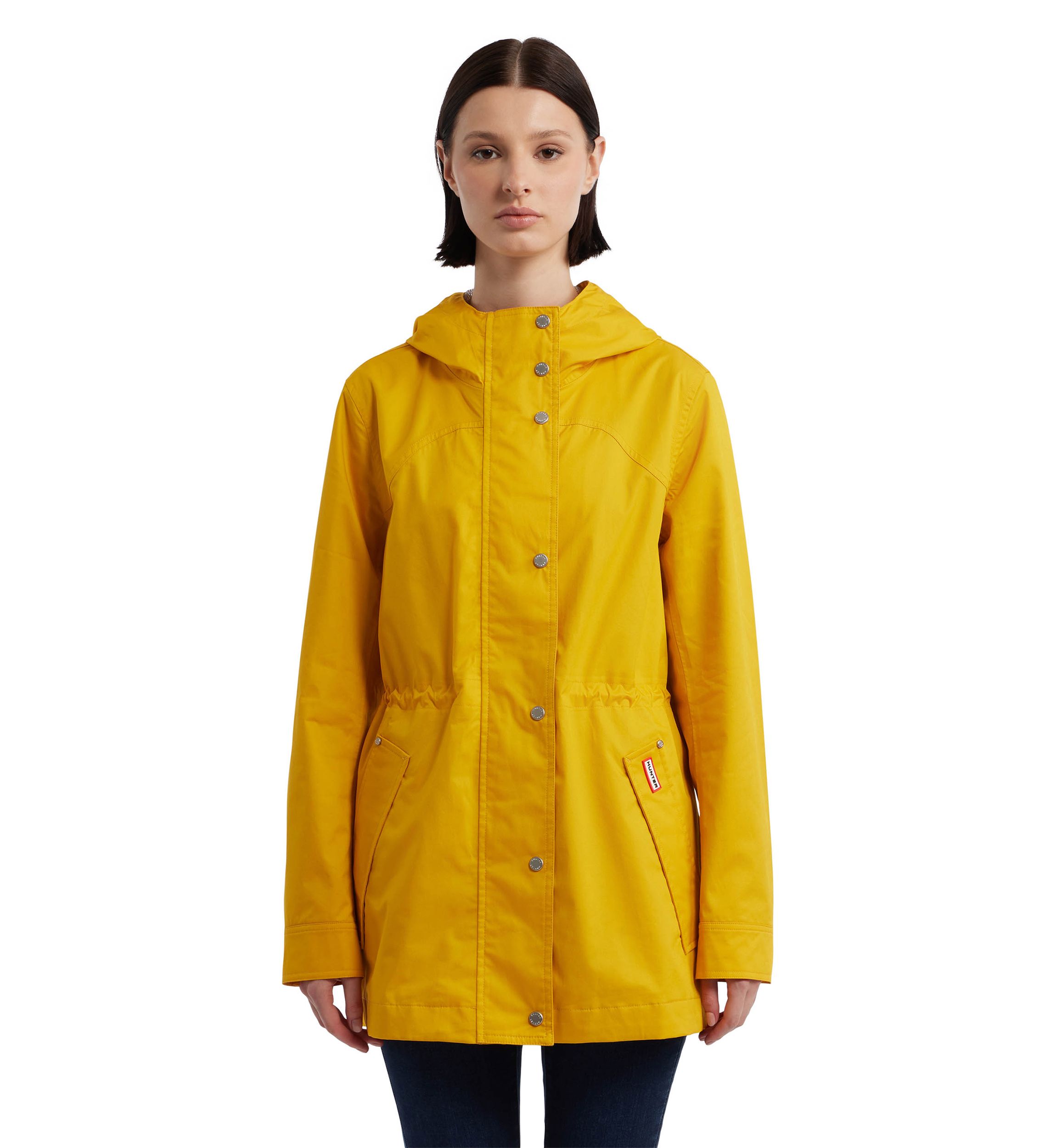 Womens Adela Cotton Canvas Rain Jacket