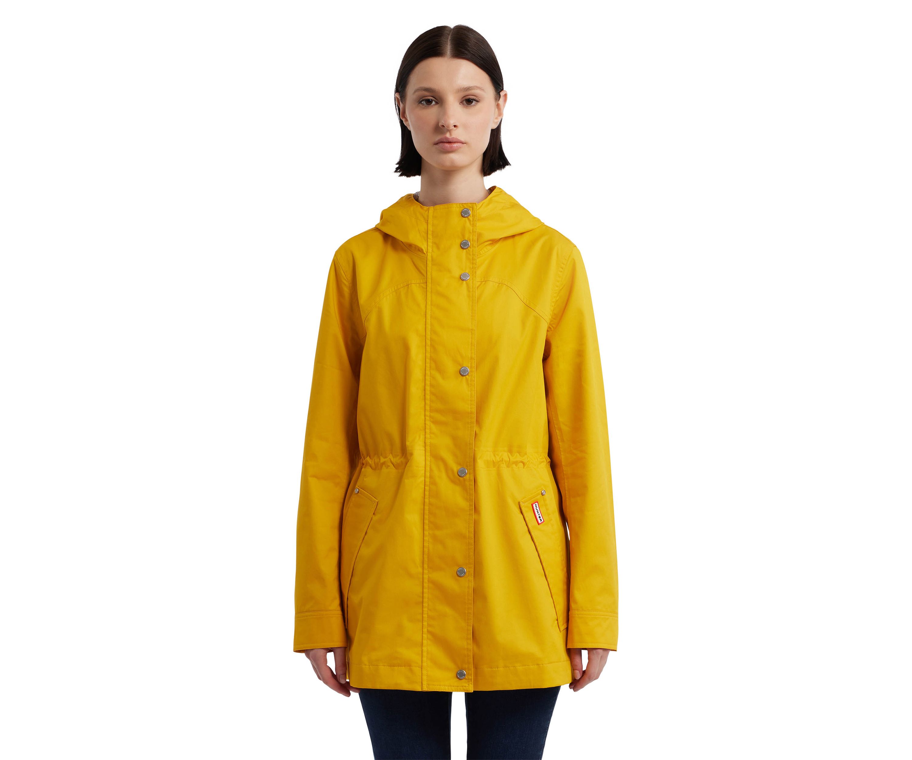 Womens Adela Cotton Canvas Rain Jacket
