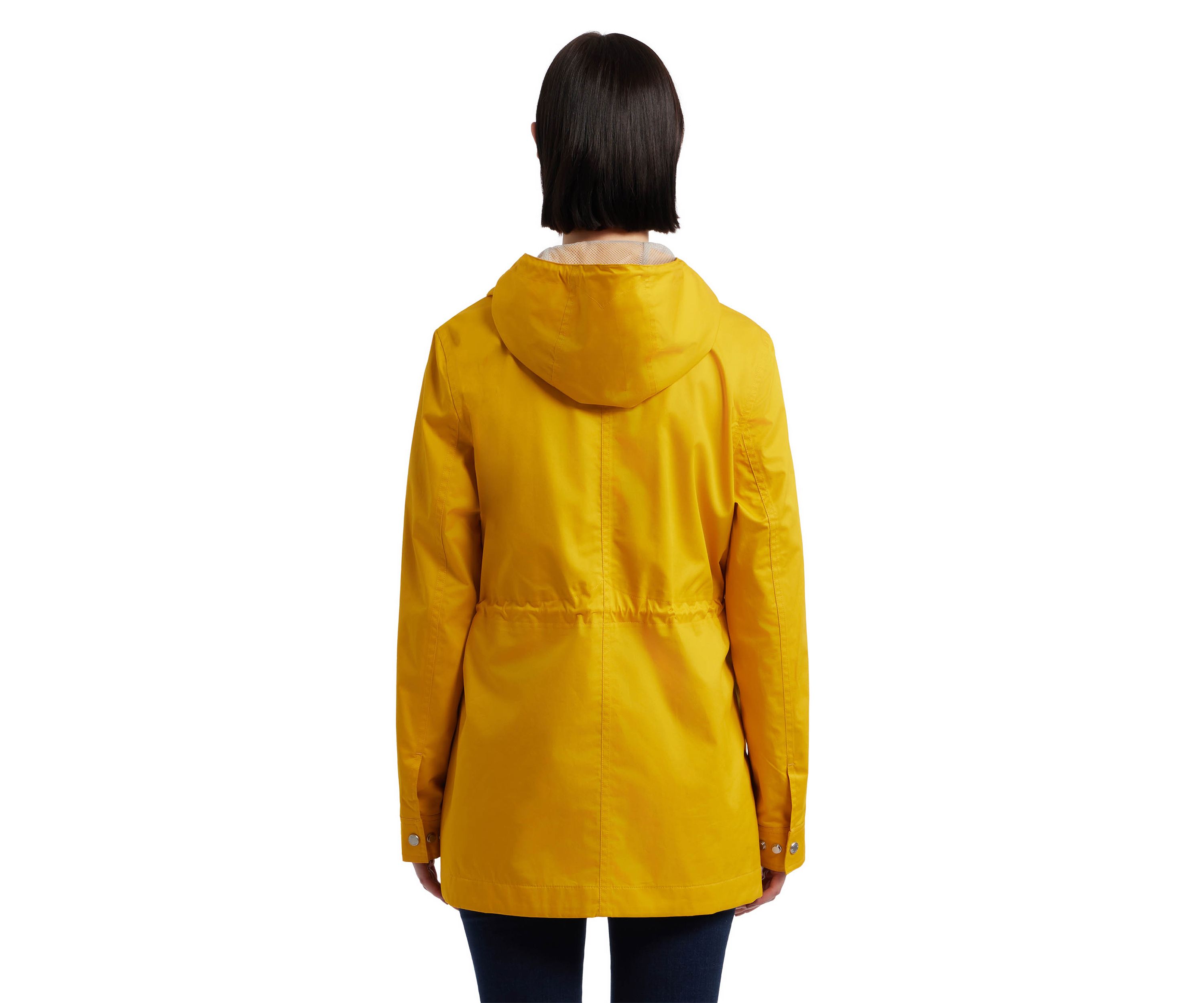 Womens Adela Cotton Canvas Rain Jacket