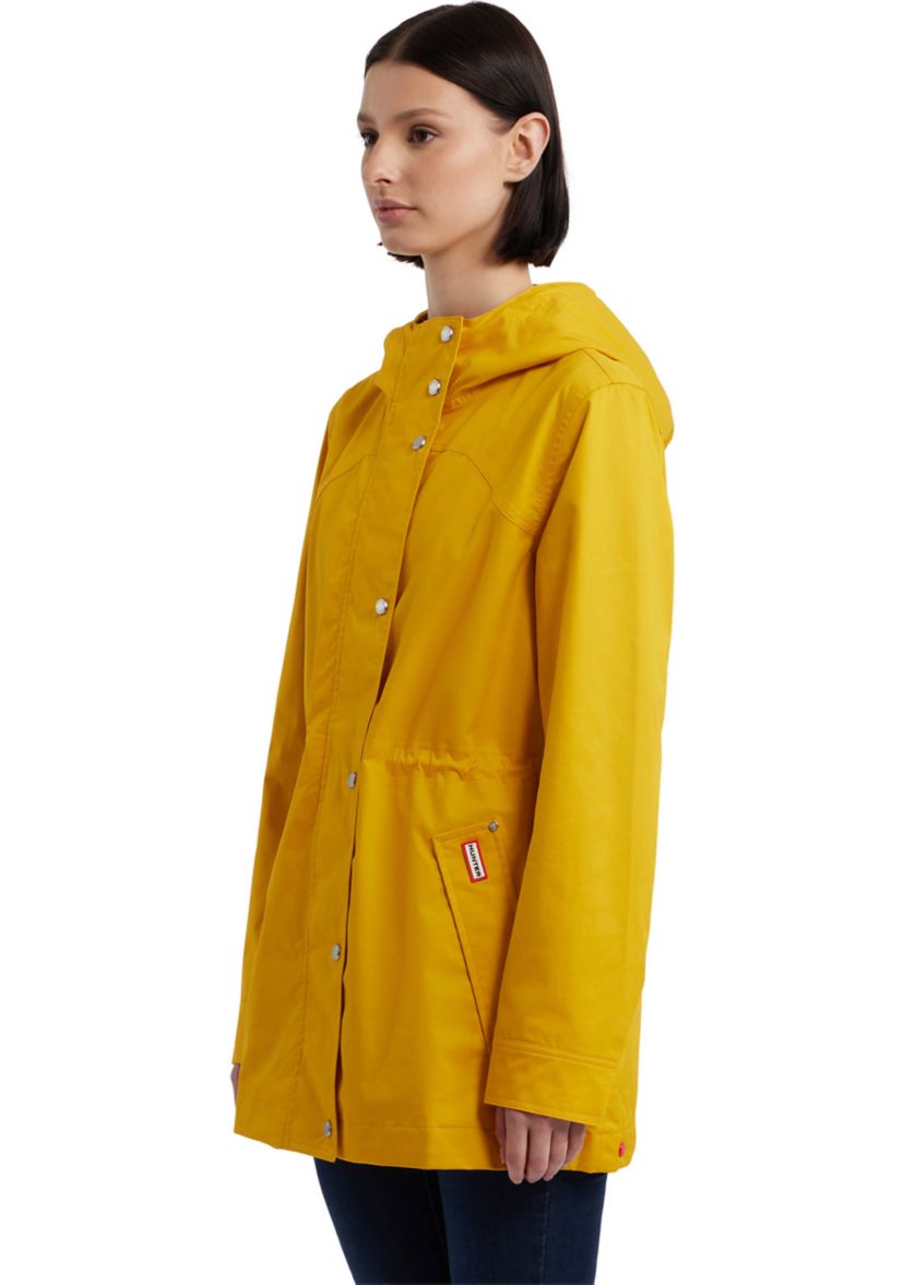 Womens Adela Cotton Canvas Rain Jacket