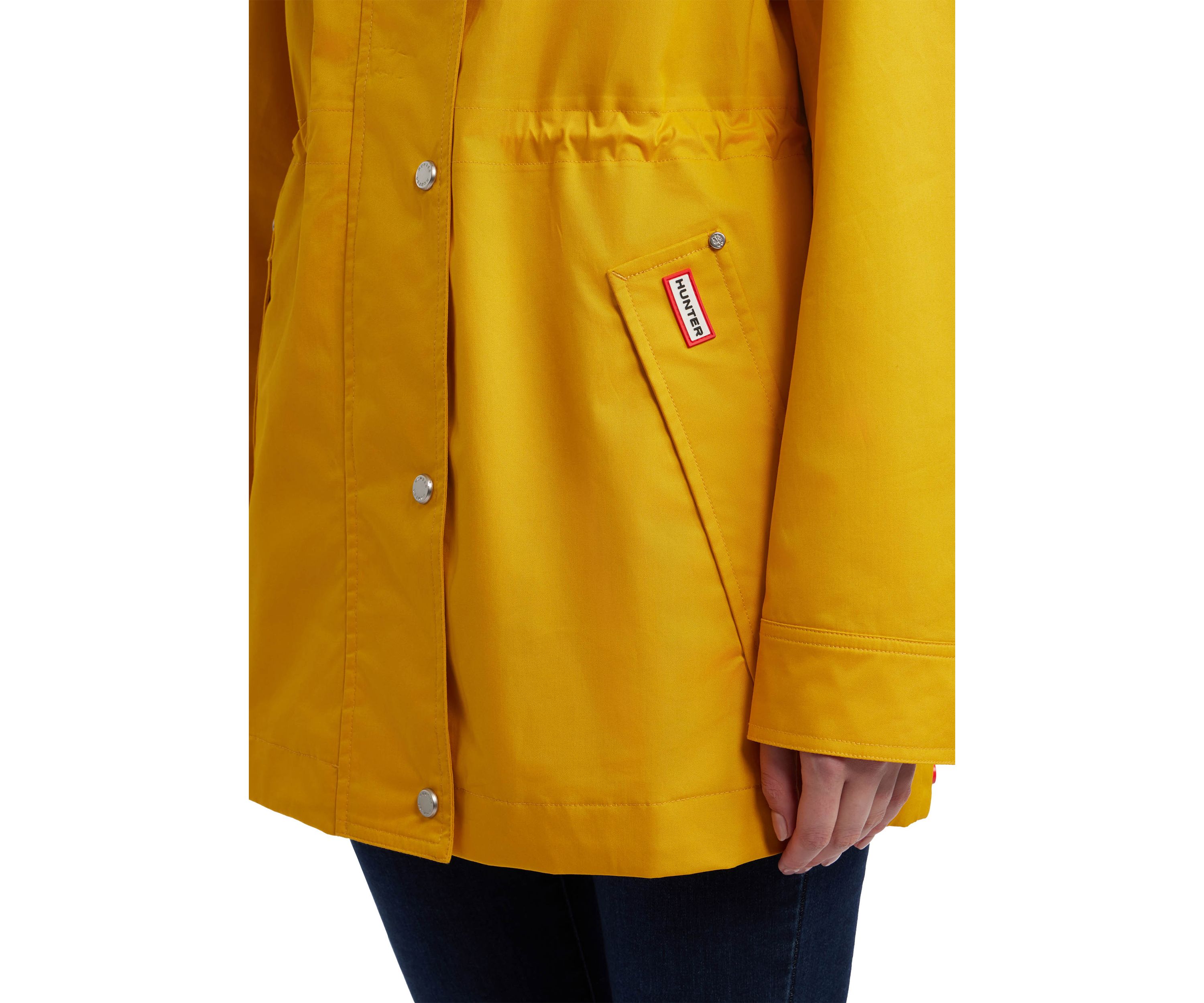 Womens Adela Cotton Canvas Rain Jacket
