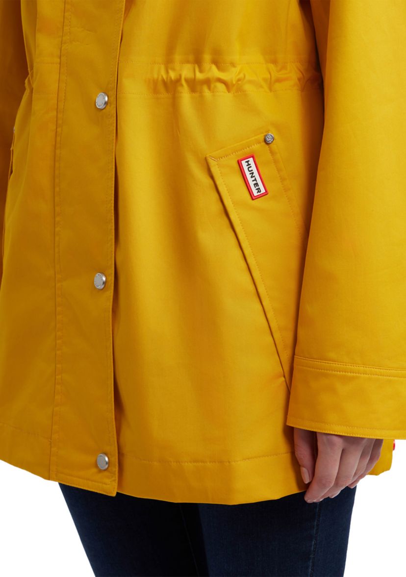 Womens Adela Cotton Canvas Rain Jacket