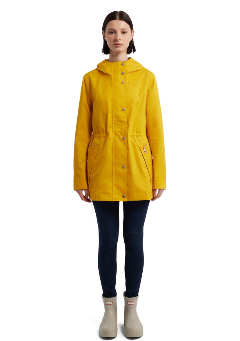 Womens Adela Cotton Canvas Rain Jacket