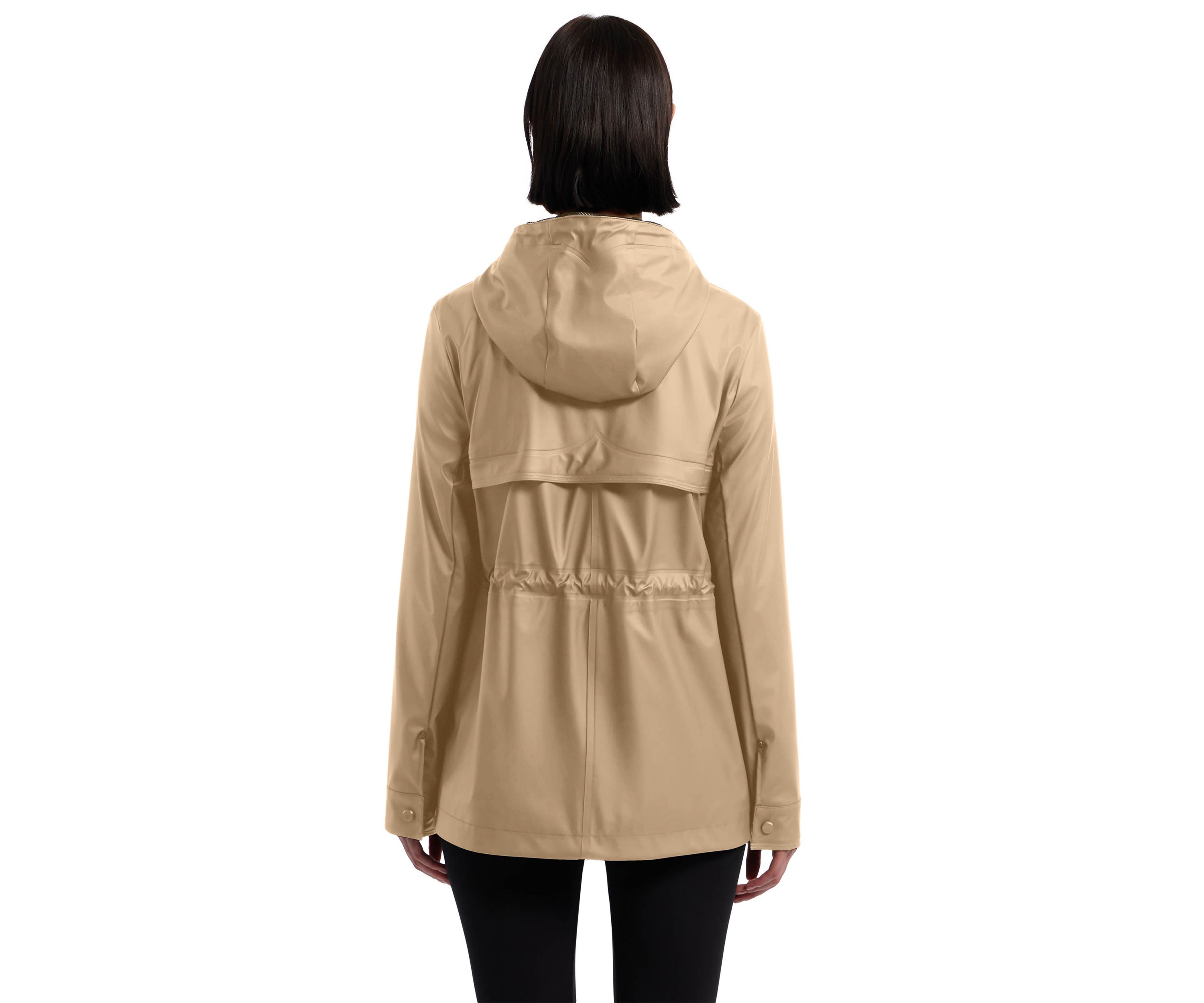  Womens Abbey Short Rubberized Rain Jacket