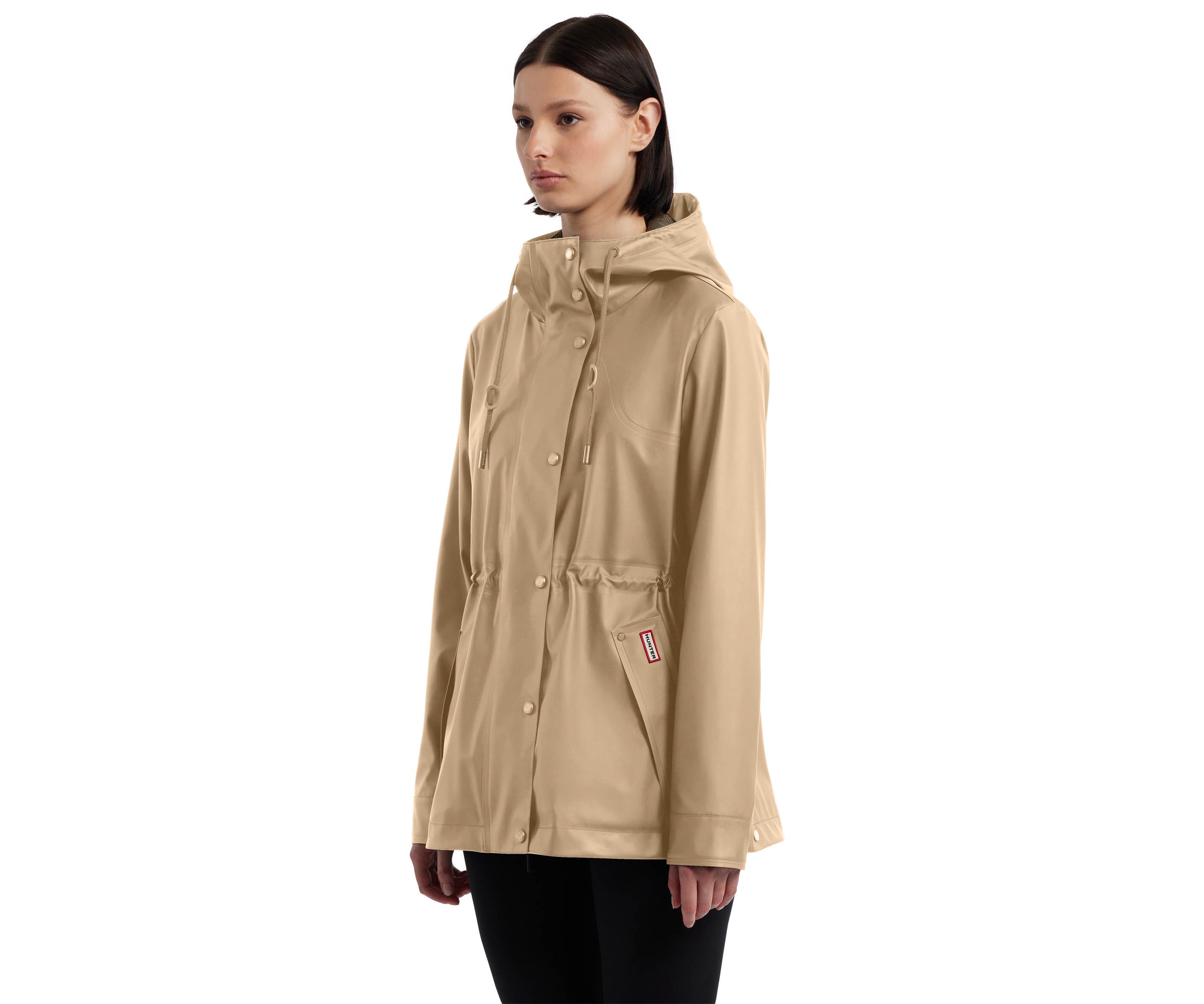  Womens Abbey Short Rubberized Rain Jacket