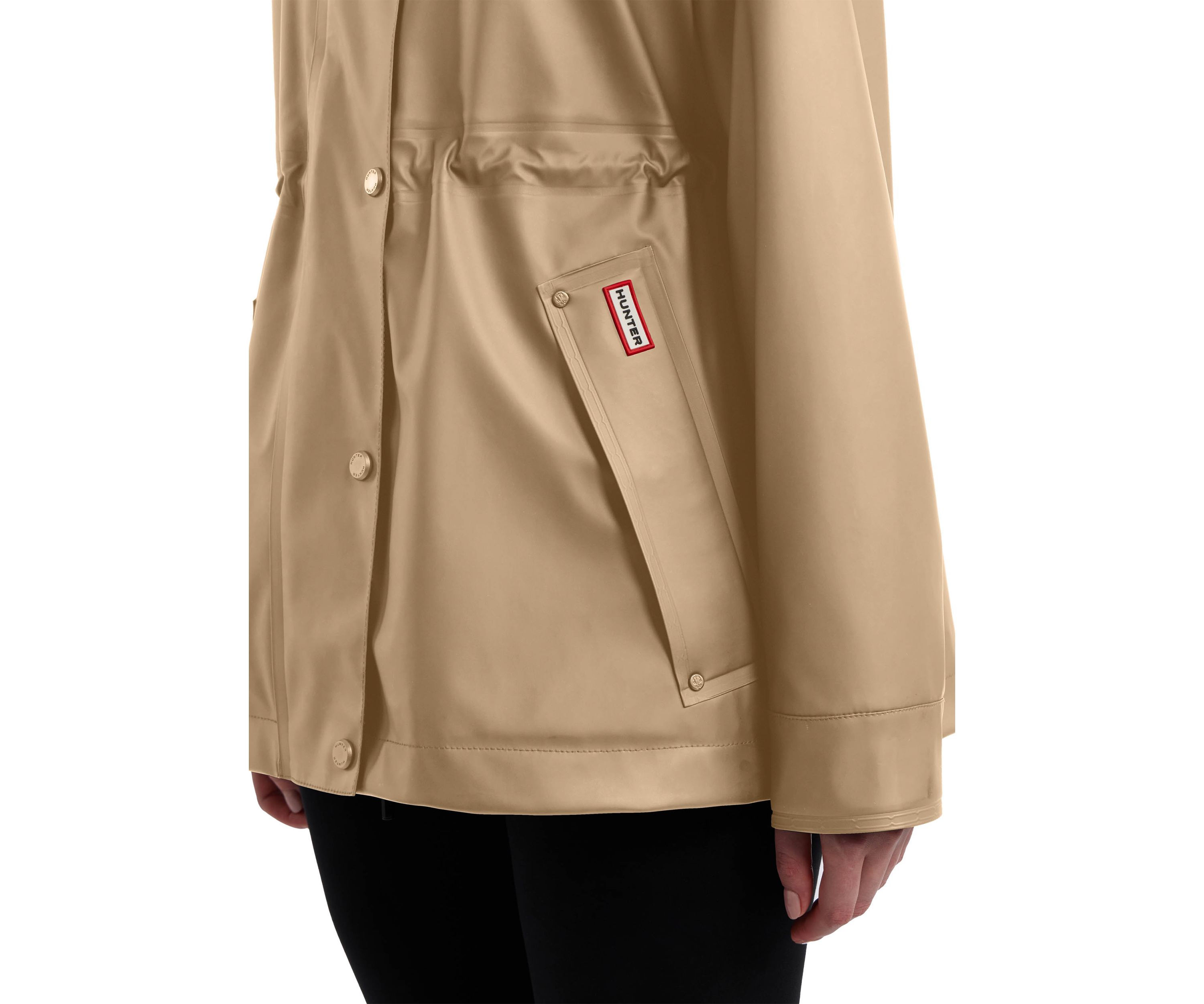  Womens Abbey Short Rubberized Rain Jacket